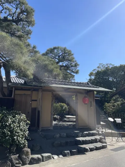 日本家屋でいただく「からすみ蕎麦」@鎌倉_1_1