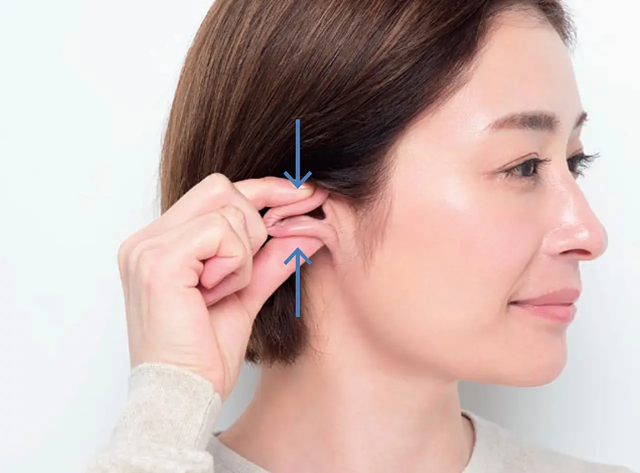 側頭筋、咽頭筋、咬筋、胸鎖乳突筋を一気にゆるめる方法