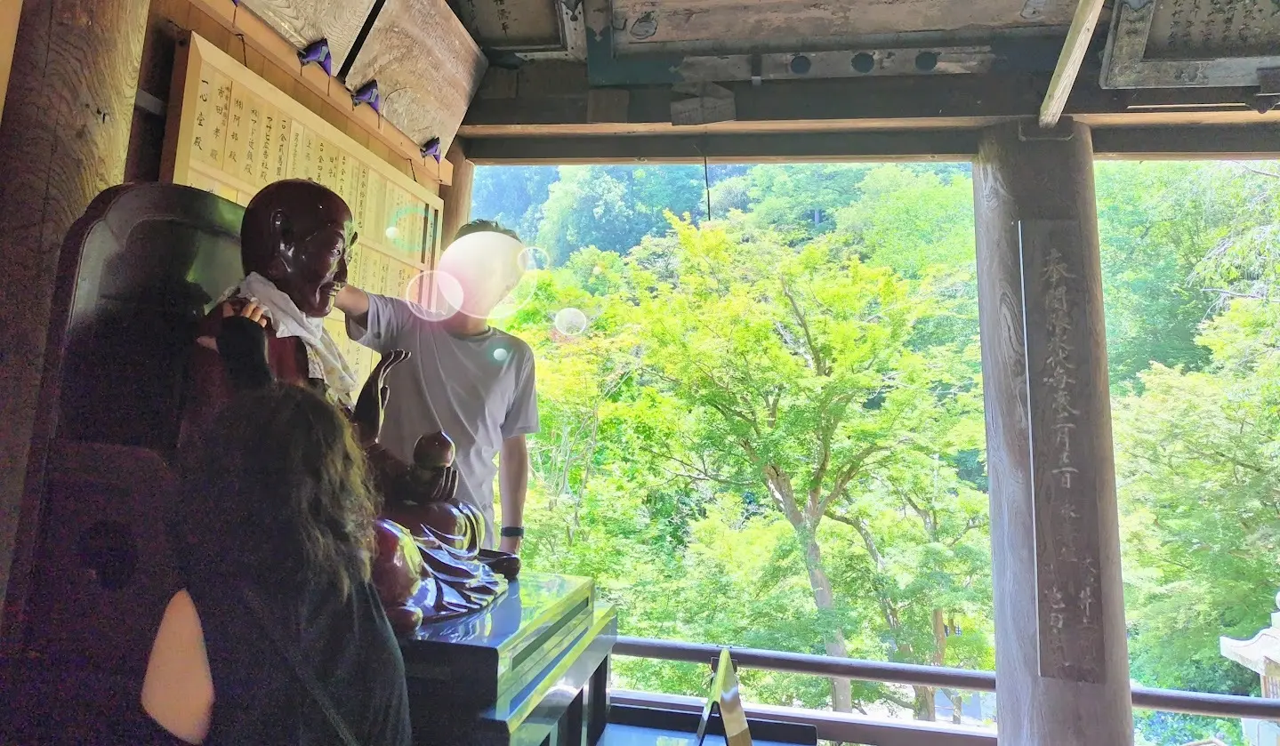 西国八番霊場　総本山 長谷寺　撫で地蔵