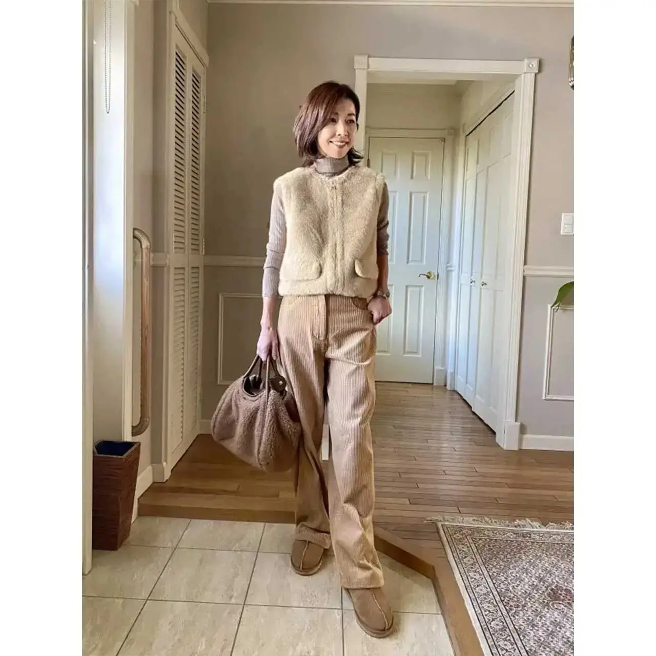 【50代のZARAコーデ】バッグやシューズなどの小物も活躍！冬のおしゃれに一役買ってくれる優秀アイテム勢揃い_1_11