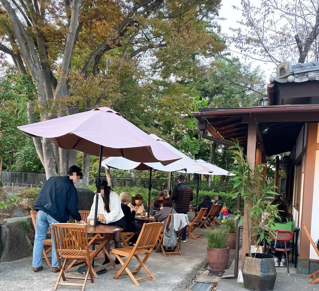 増上寺　東京タワー　寺カフェ　モンブラン　芝公園　芝東照宮　芝縁　TERA CAFE SHIEN ZOJOJI  生絞りモンブラン(極)  天然玉露　朝露　嬉野茶　お散歩　秋の散歩　jマダム 