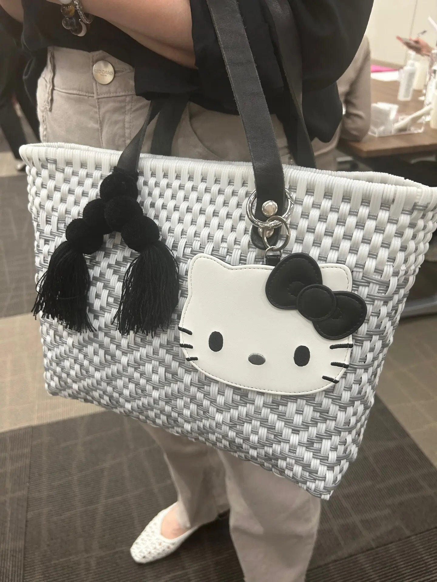 エクラ 華組の細谷さんのバッグ