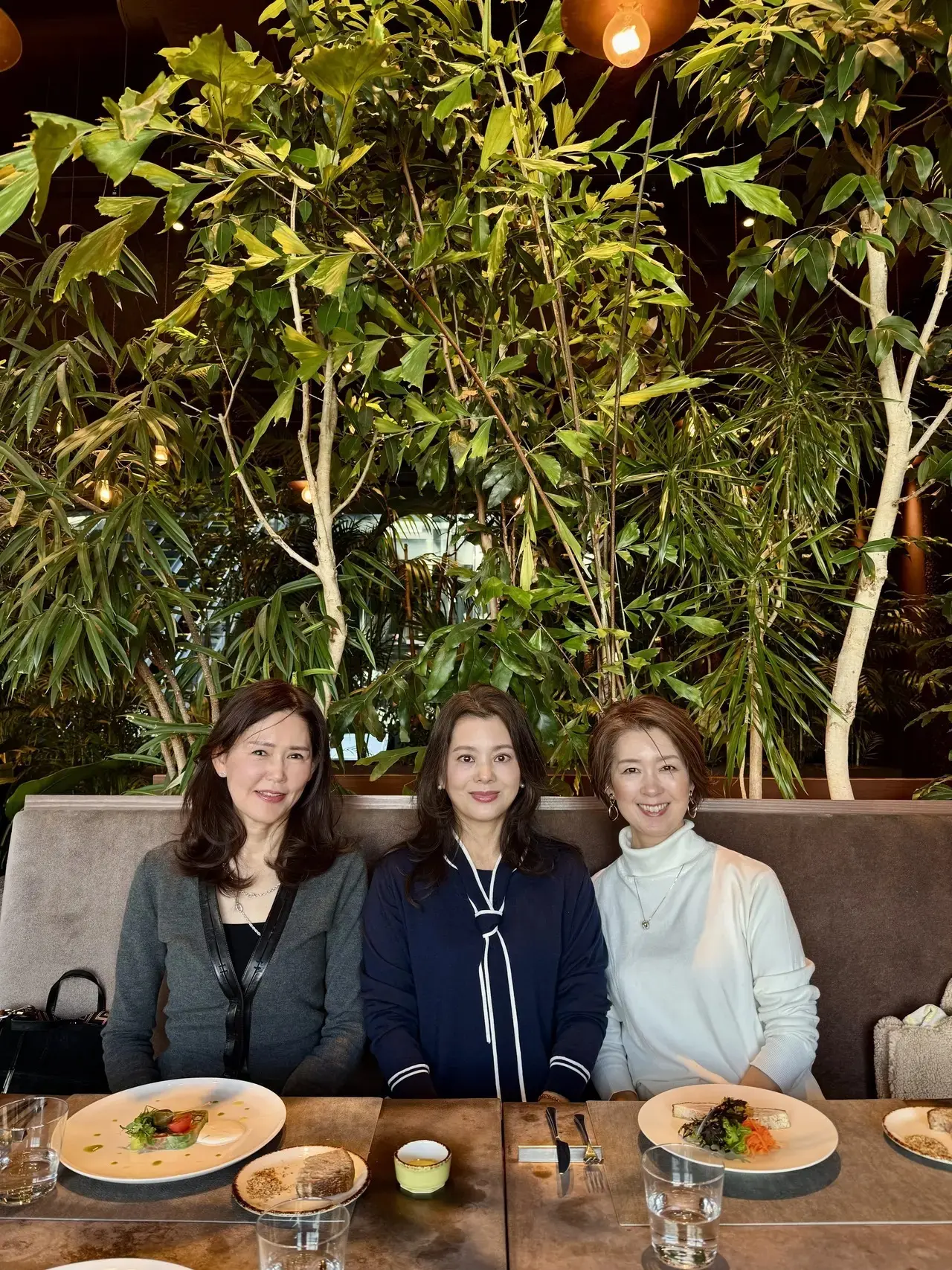 【表参道ランチ】緑に包まれた名店「bonélan（ボネラン）」で、新年初の華やぎランチ