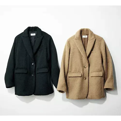 E by eclat 【福田亜矢子さんコラボ】軽量コートジャケット ￥35,200