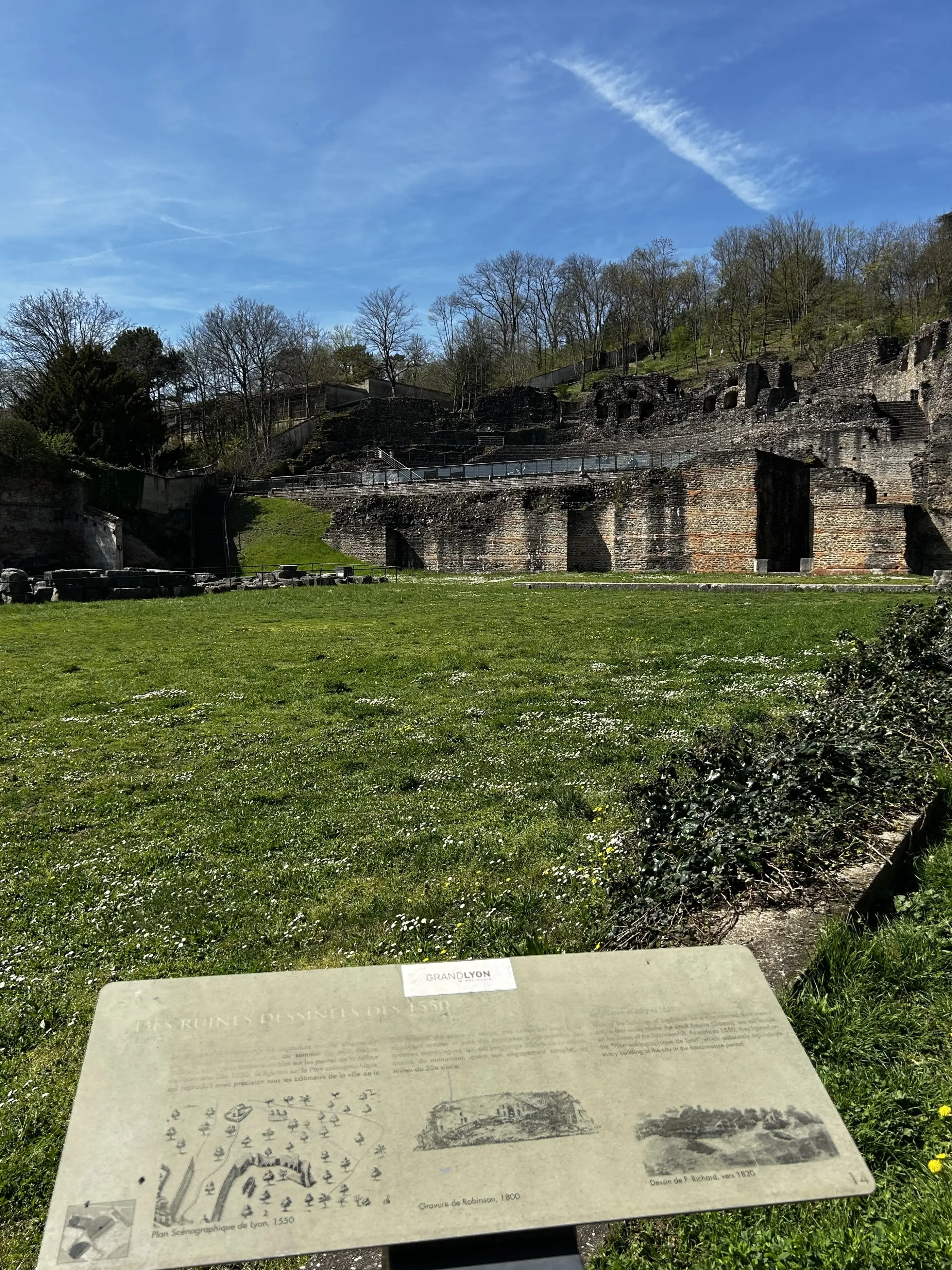 フランス リヨン 古代ローマ劇場