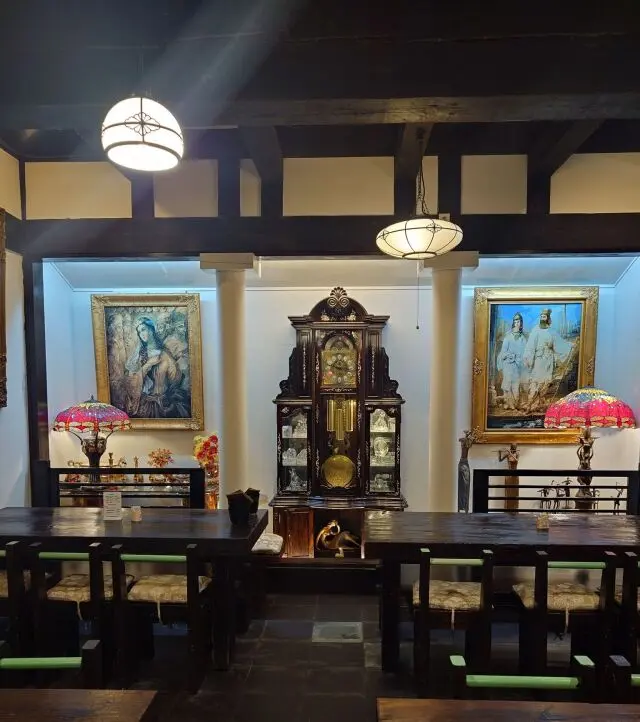 岩手から秋田 ③🍁美術館レストラン百穂苑_1_8