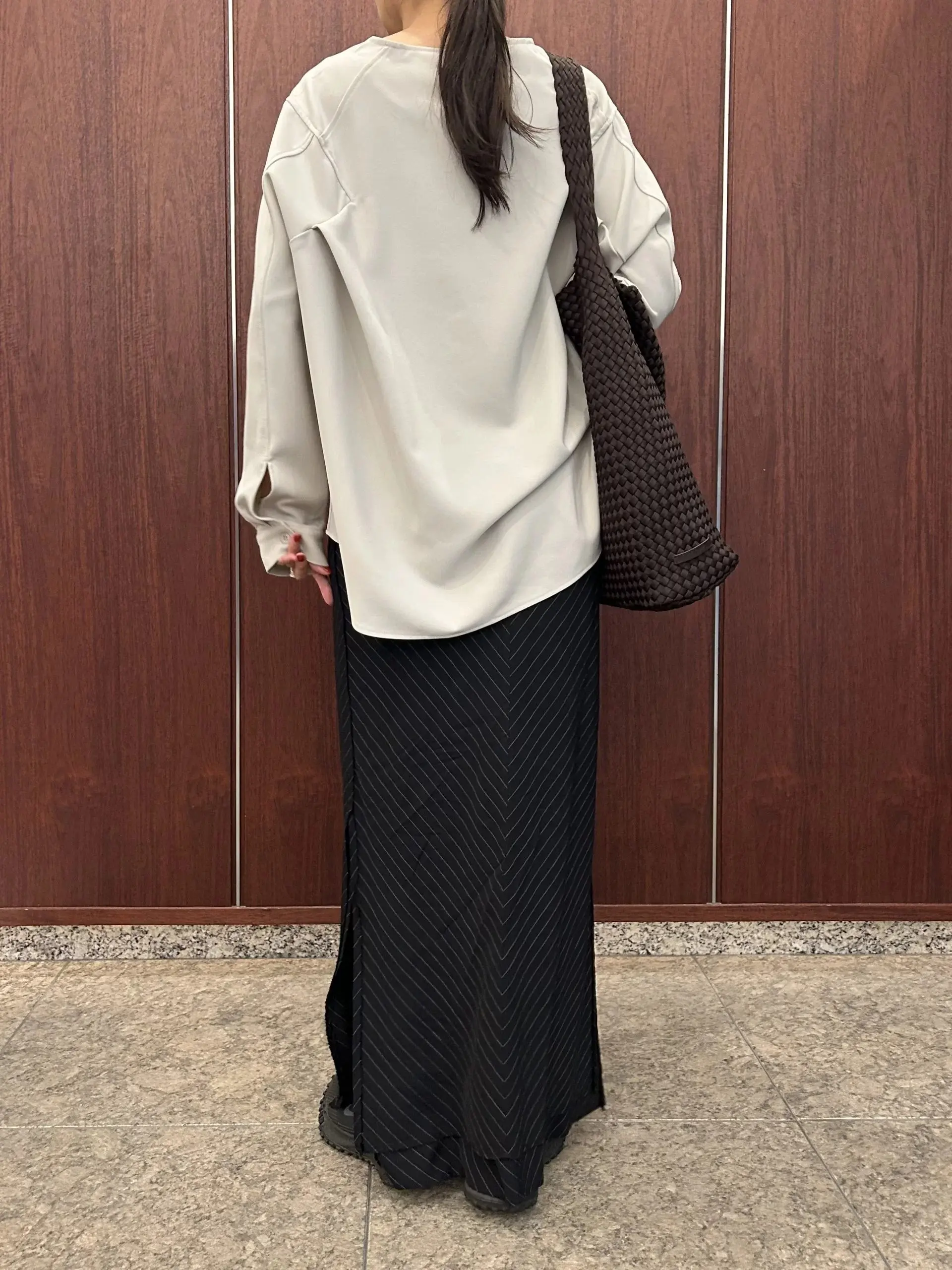 【50代ファッション】ハイパワーストレッチでノンストレスの着心地♪COGTHEBIGSMOKE×eclat 「ストレッチブラウス」_1_10