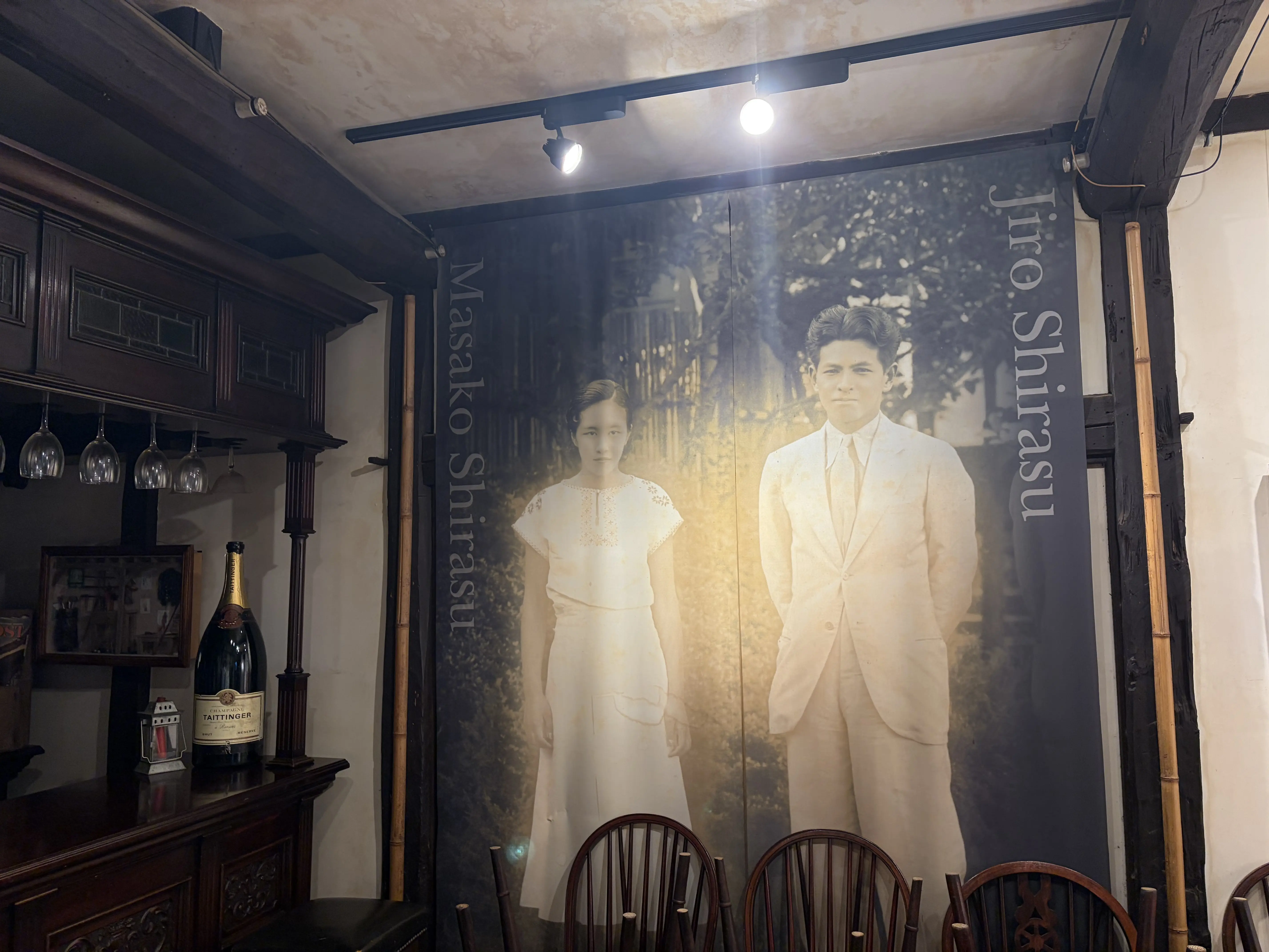 結婚当初の白洲次郎・正子夫妻の写真