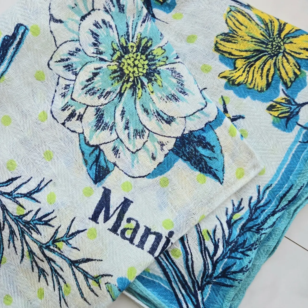 Manipuriリネンストール