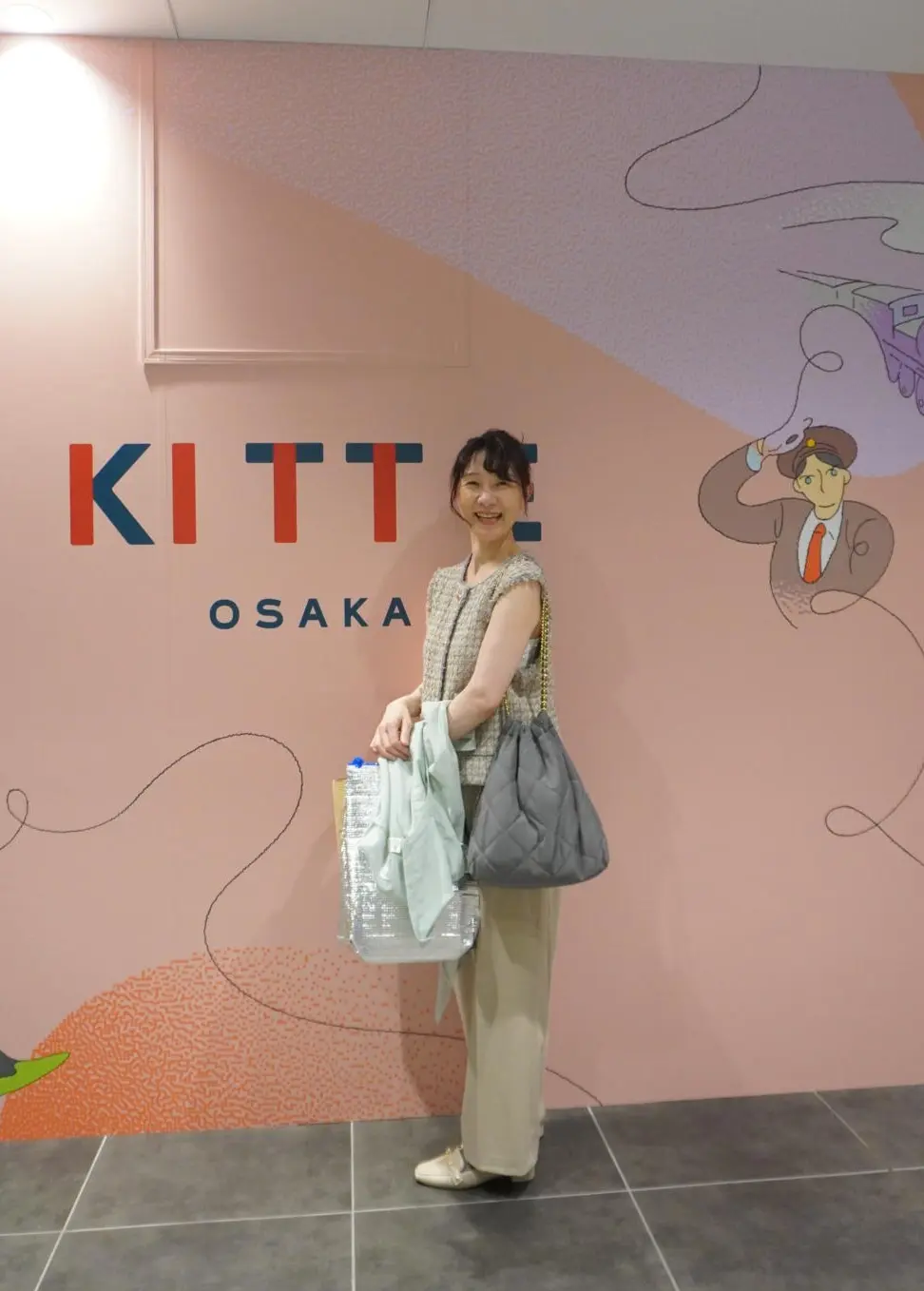 関西旅行☆オープン間もないKITTE大阪で、癒しの彼女とタコシャンに絶品イタリアンデート♡_1_2