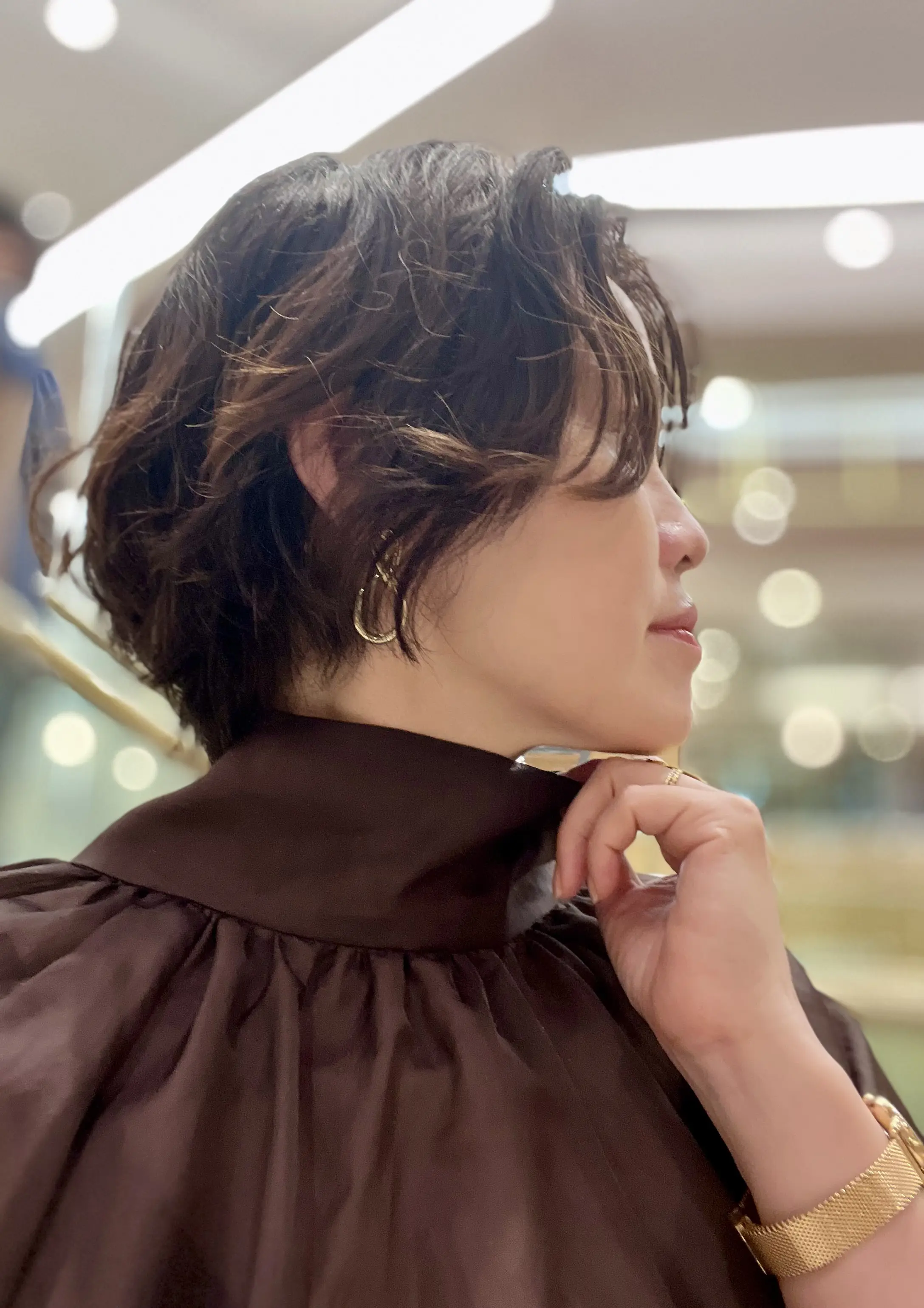 深まる秋に効くボウタイブラウス☆_1_4