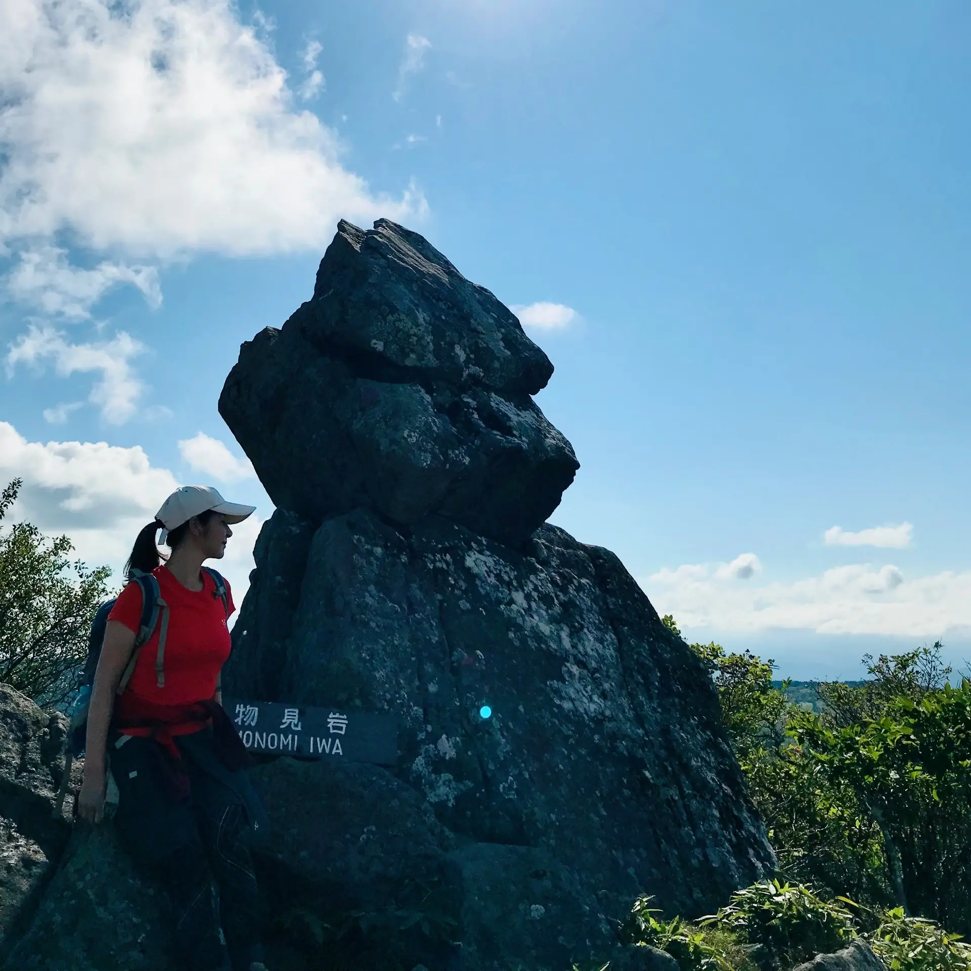 長野県、霧ヶ峰高原、物見岩