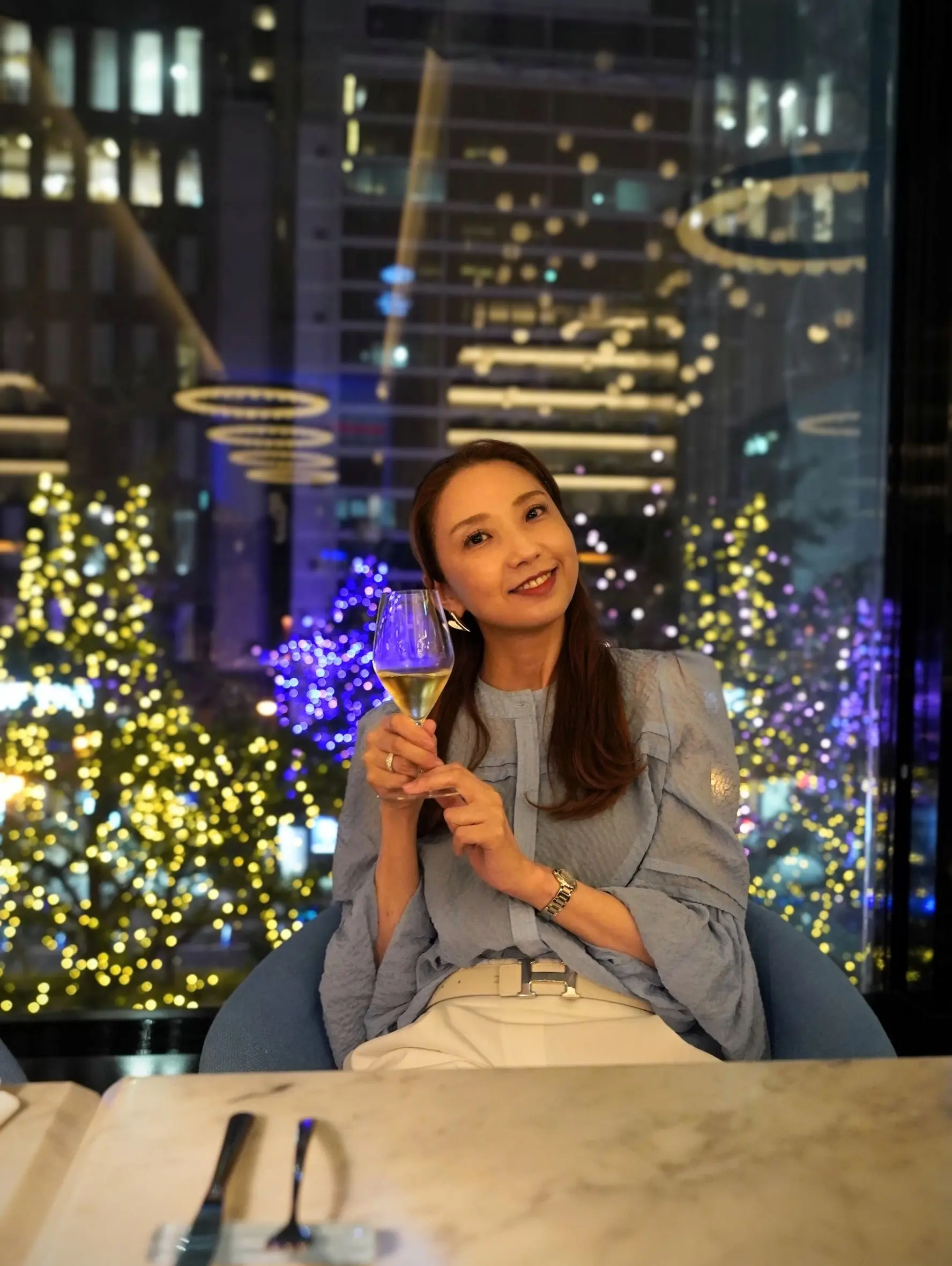 イルミネーションが煌びやかな御堂筋✨「W大阪」へ✨