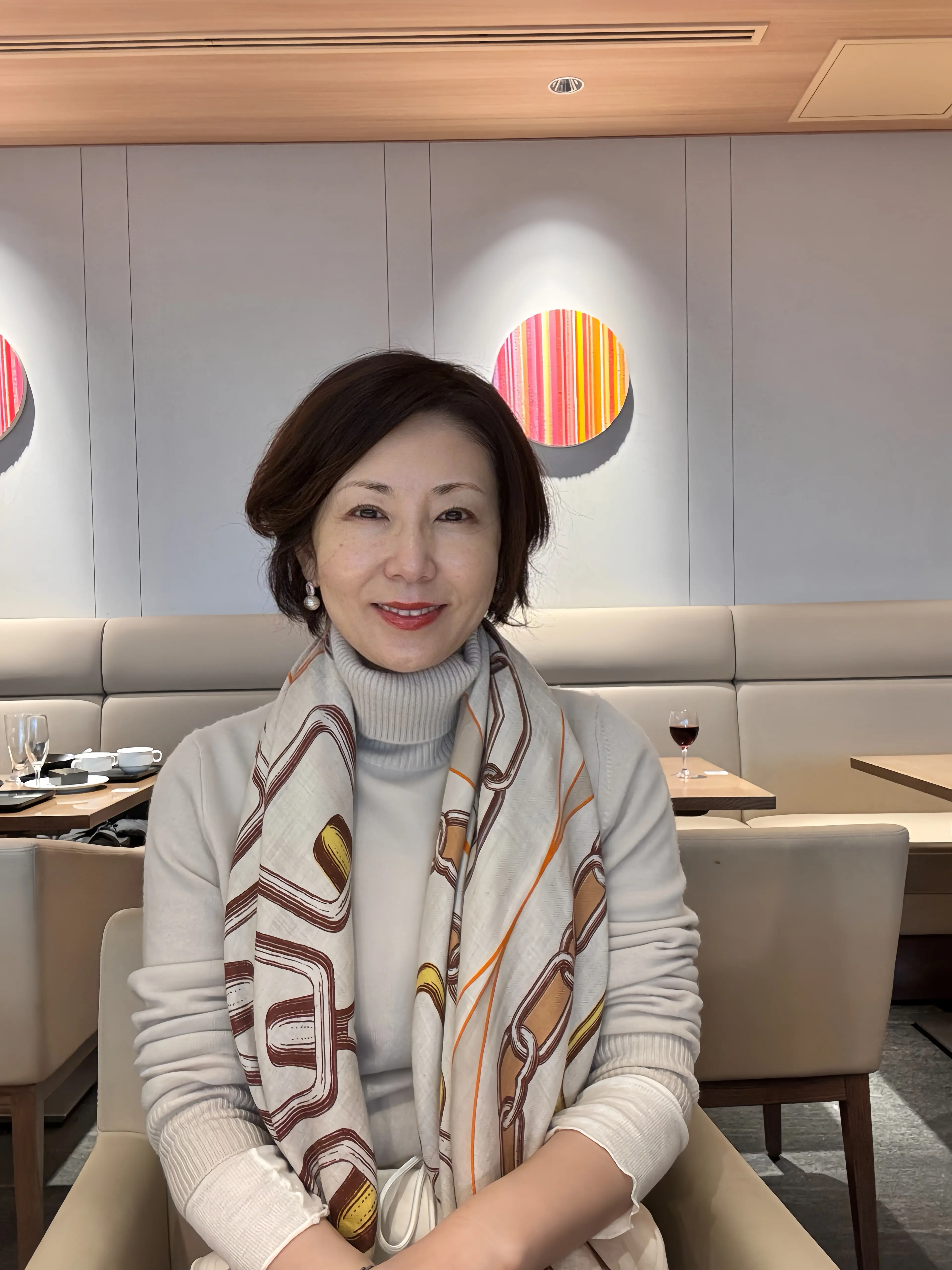 上品♡大人の冬旅機内コーデ_1_6