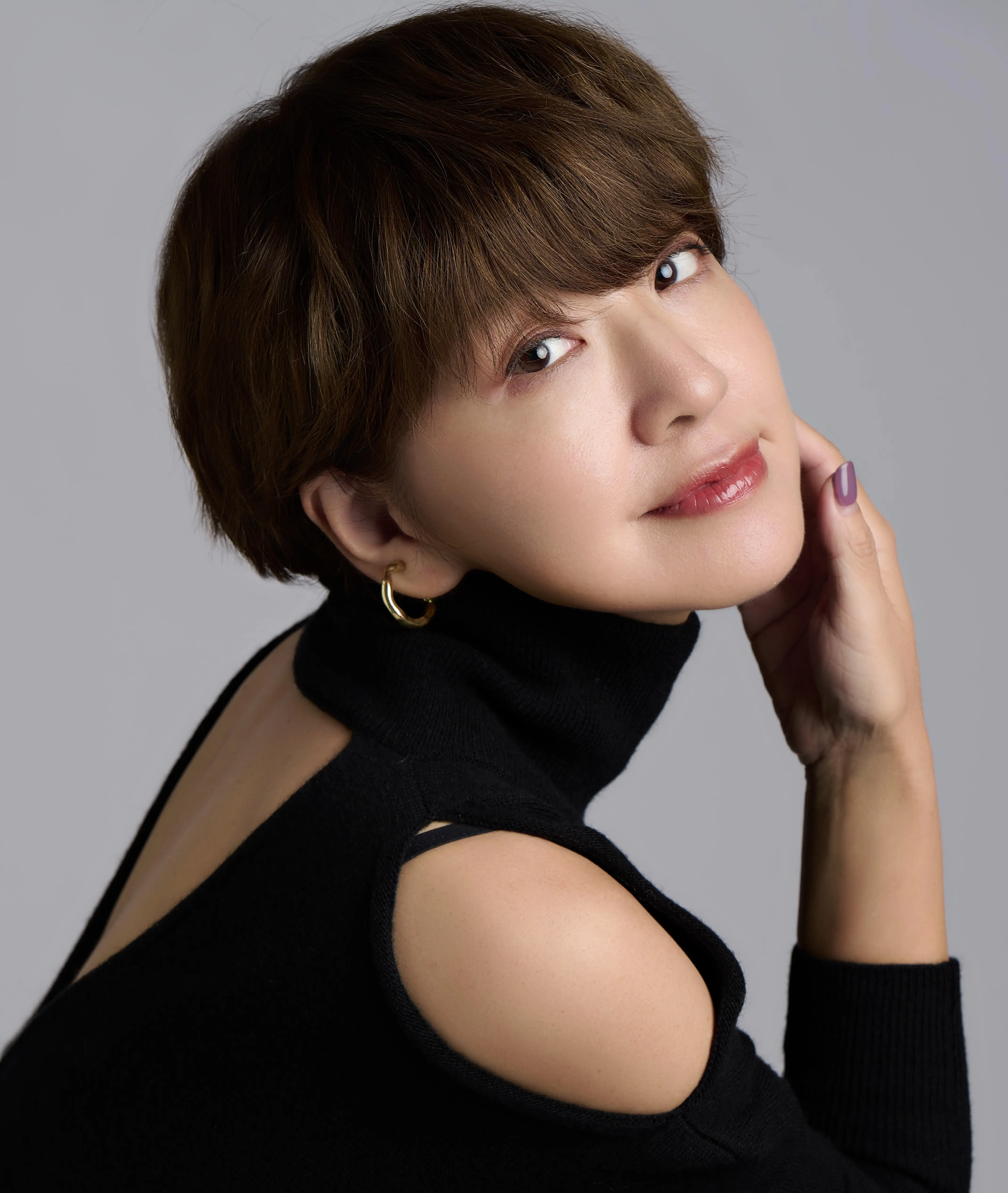 冬は赤ニットで早くもクリスマス気分！_1_7