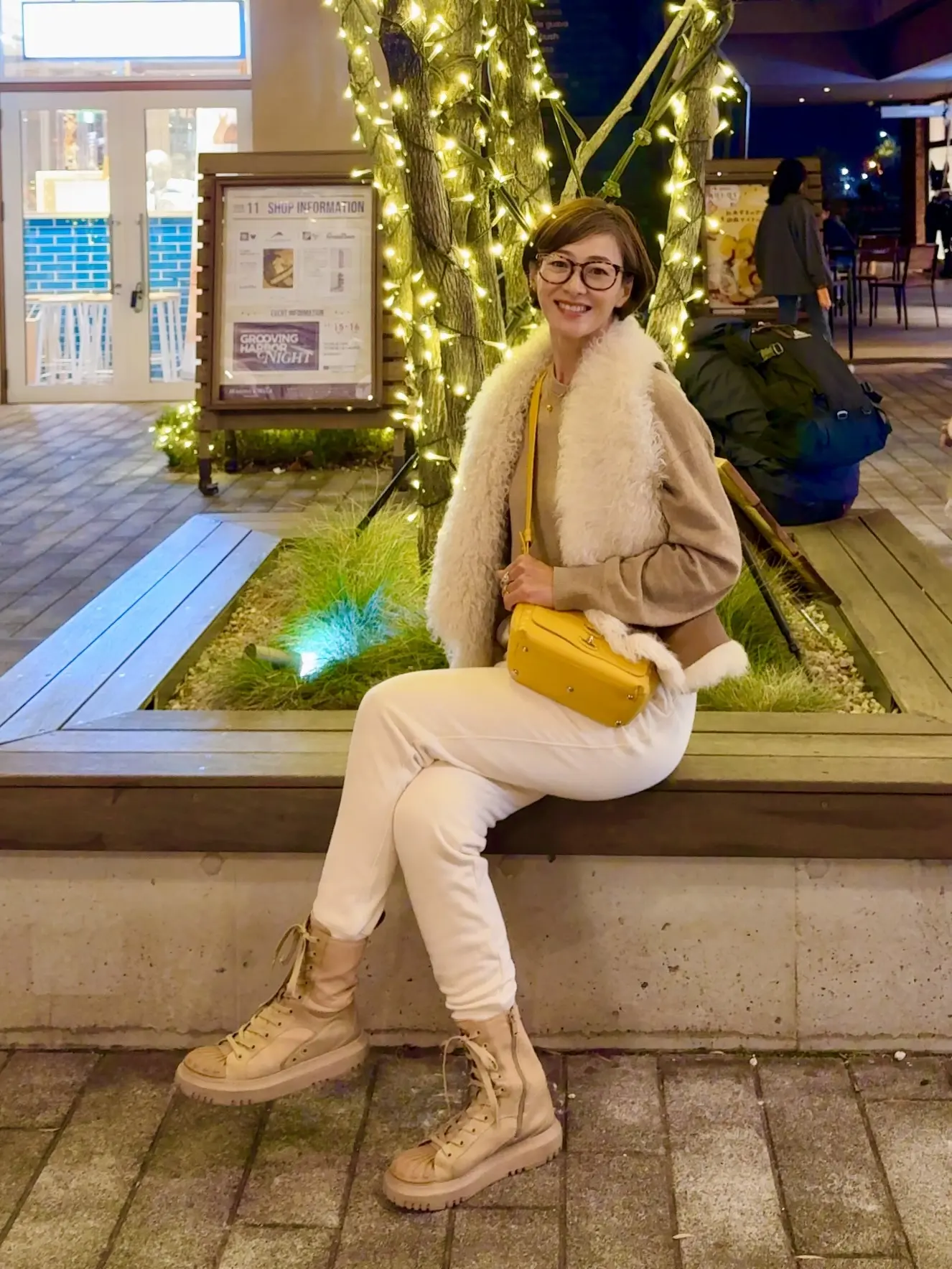 ユニクロ暖パンは冬の救世主！イルミネーション煌めくクリスマスの街歩き_1_8