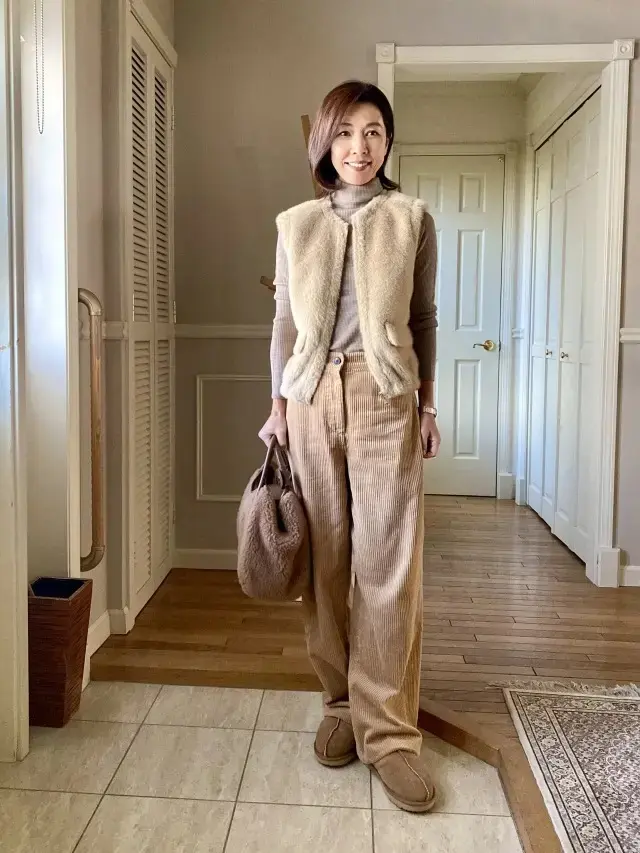 【50代「ユニクロ・GU」秋冬コーデ】あったかパンツやデニムで寒い冬をおしゃれに乗り切る！_1_10