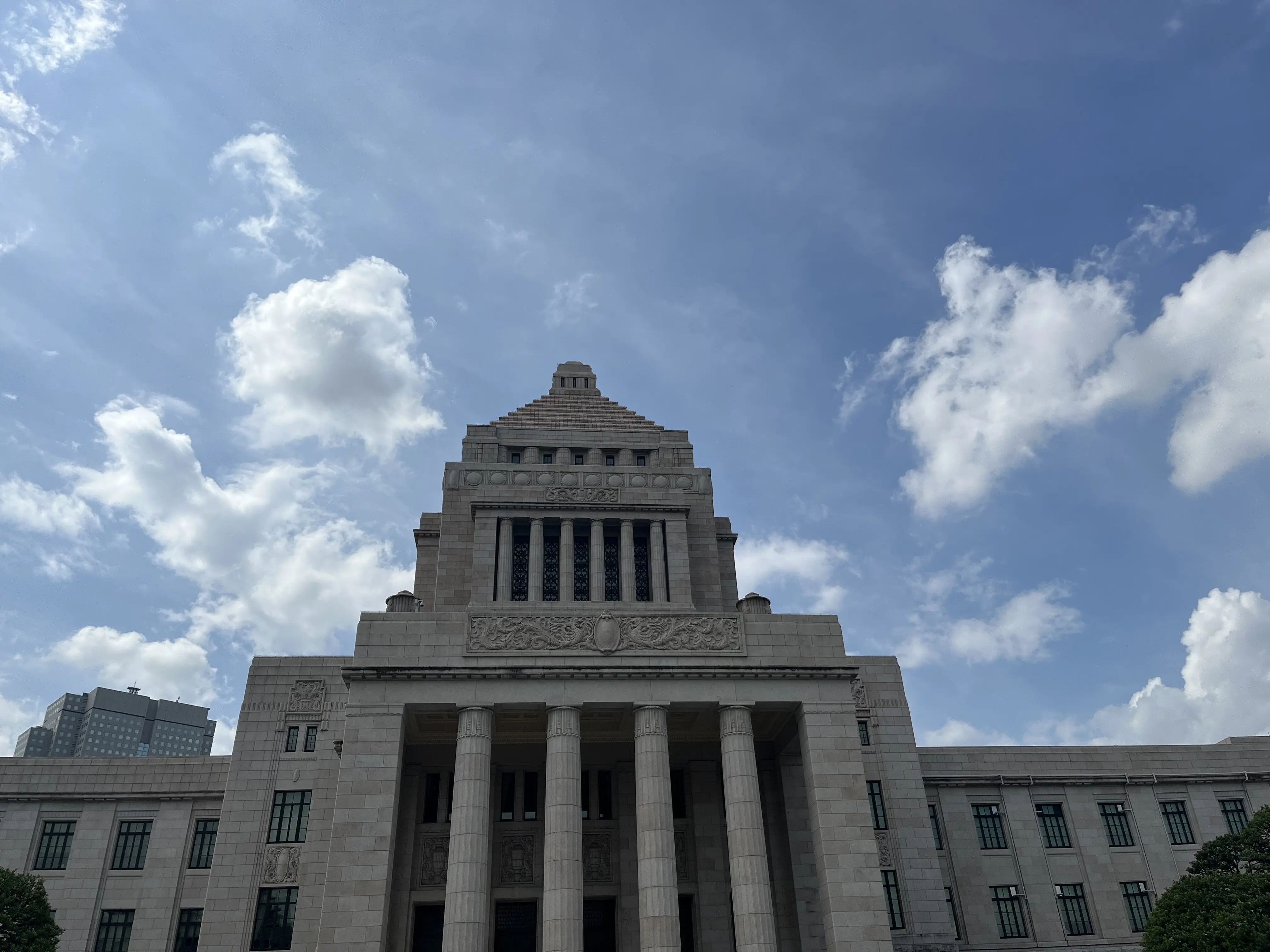 国会議事堂といえばこの正面