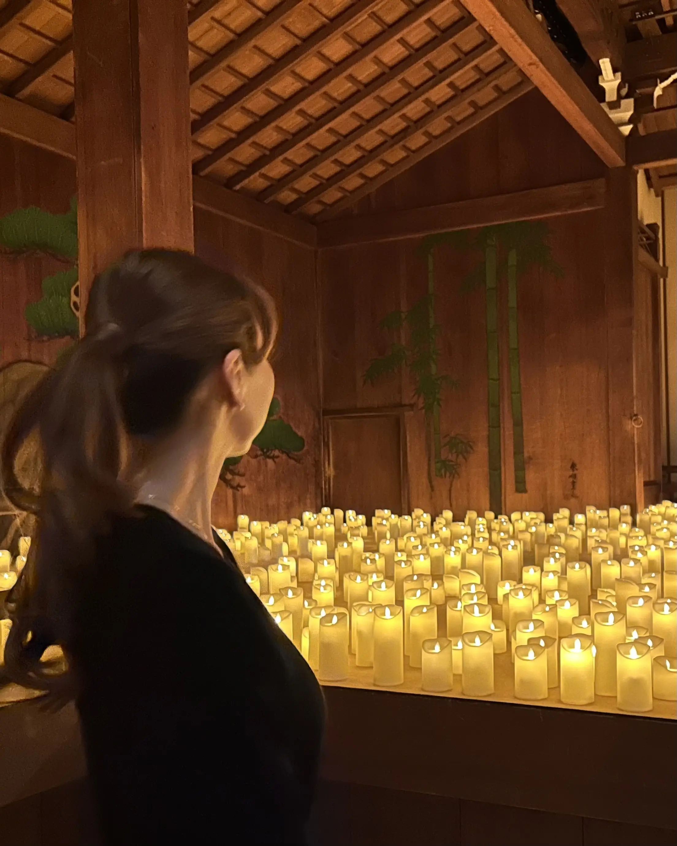 あったかマフラーを纏ってキャンドルコンサートへ🎵✨_1_7