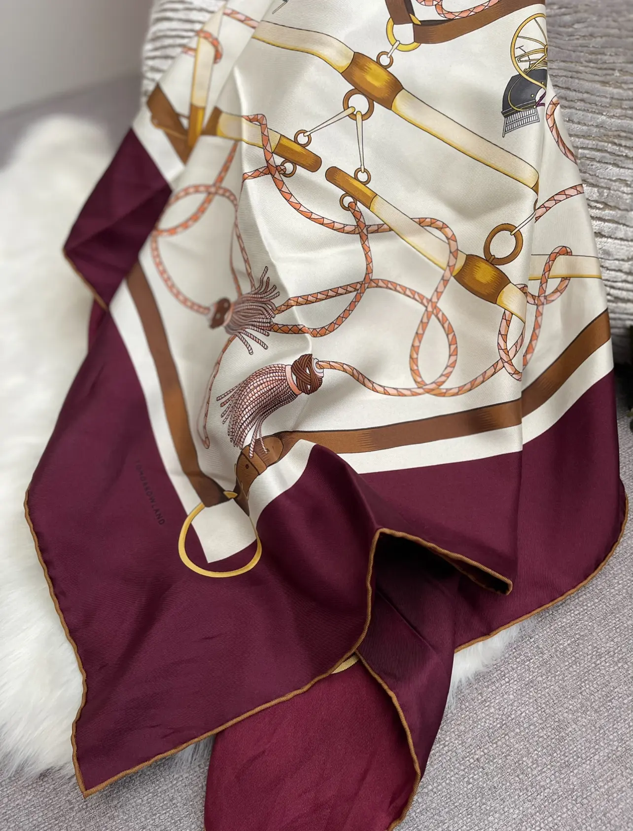 エクラ華組　スカーフ　トゥモローランド　宮原江里子さん