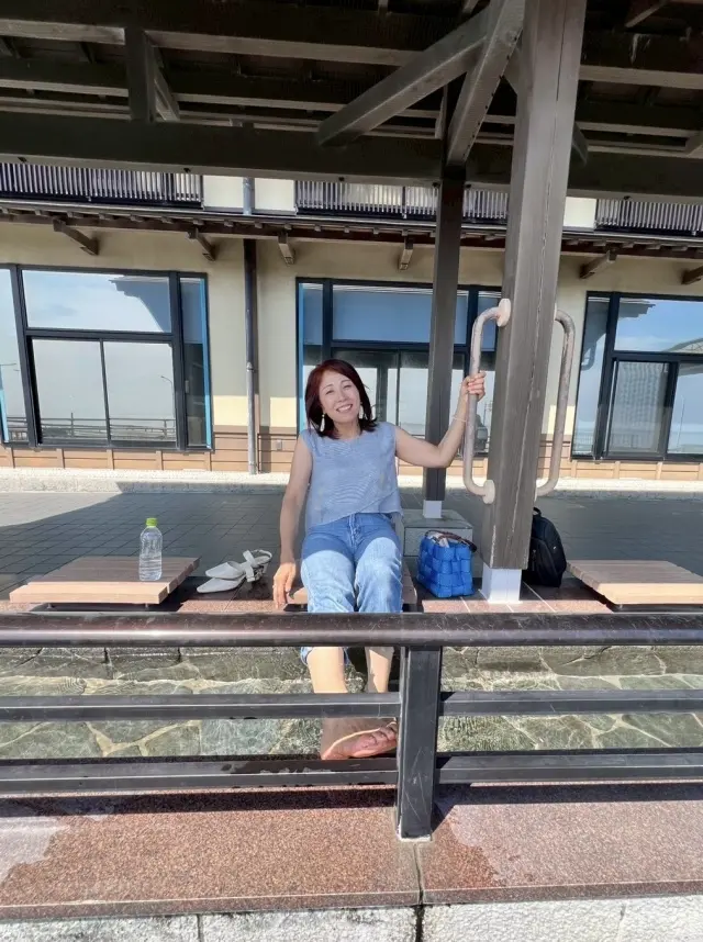 足湯潮見坂