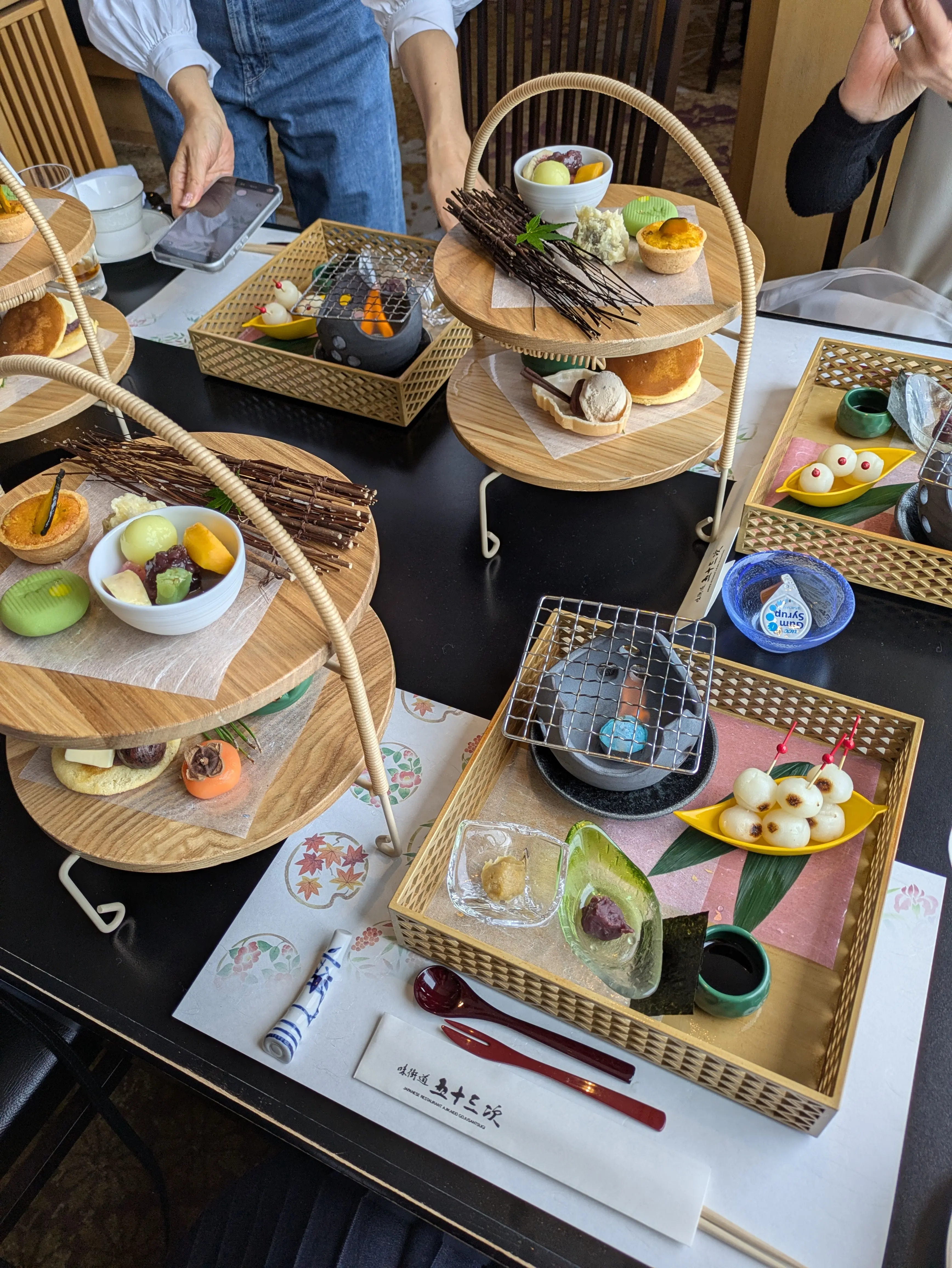 秋旅初日☆和のアフタヌーンティー 『月見に香る秋びより』味街道五十三次_1_10