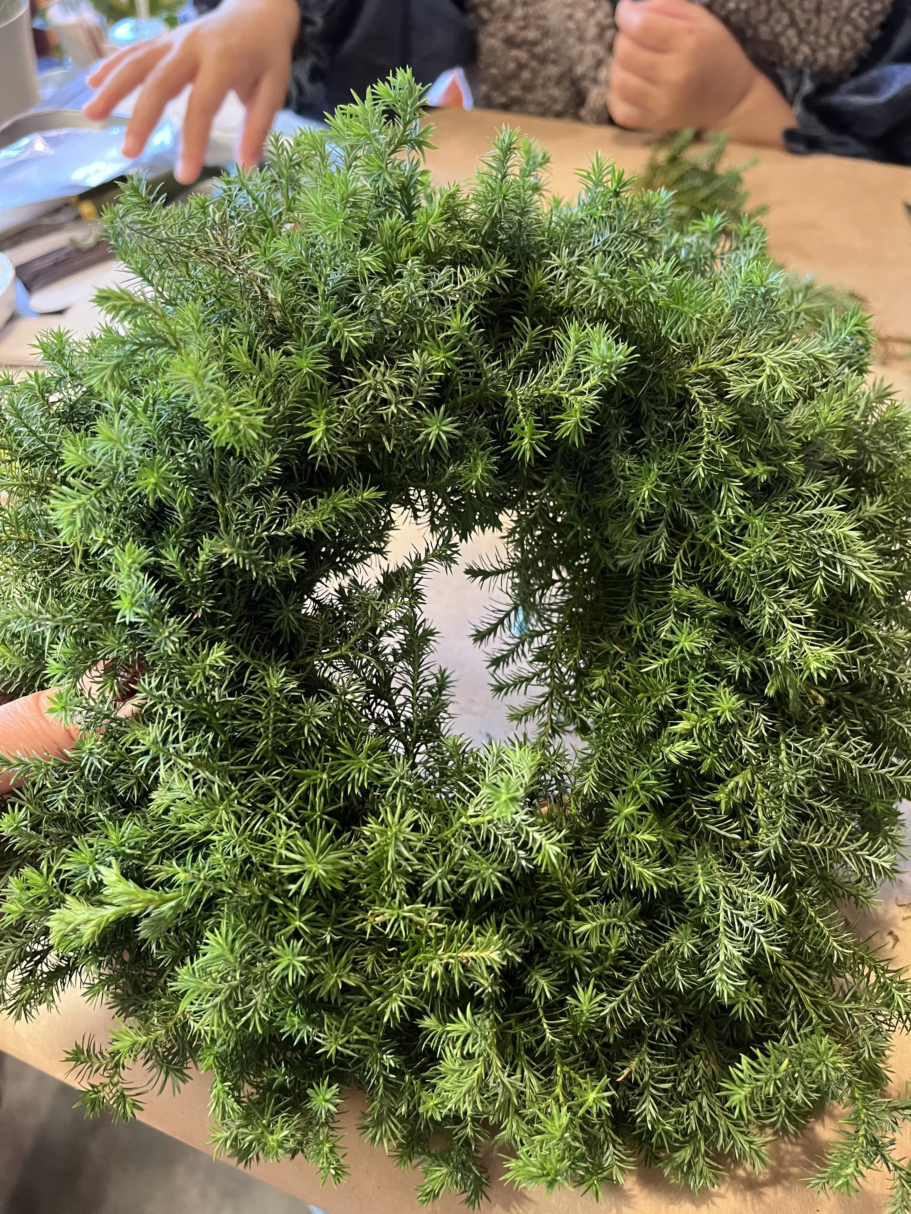 今年は早めのクリスマスリース作り_1_6