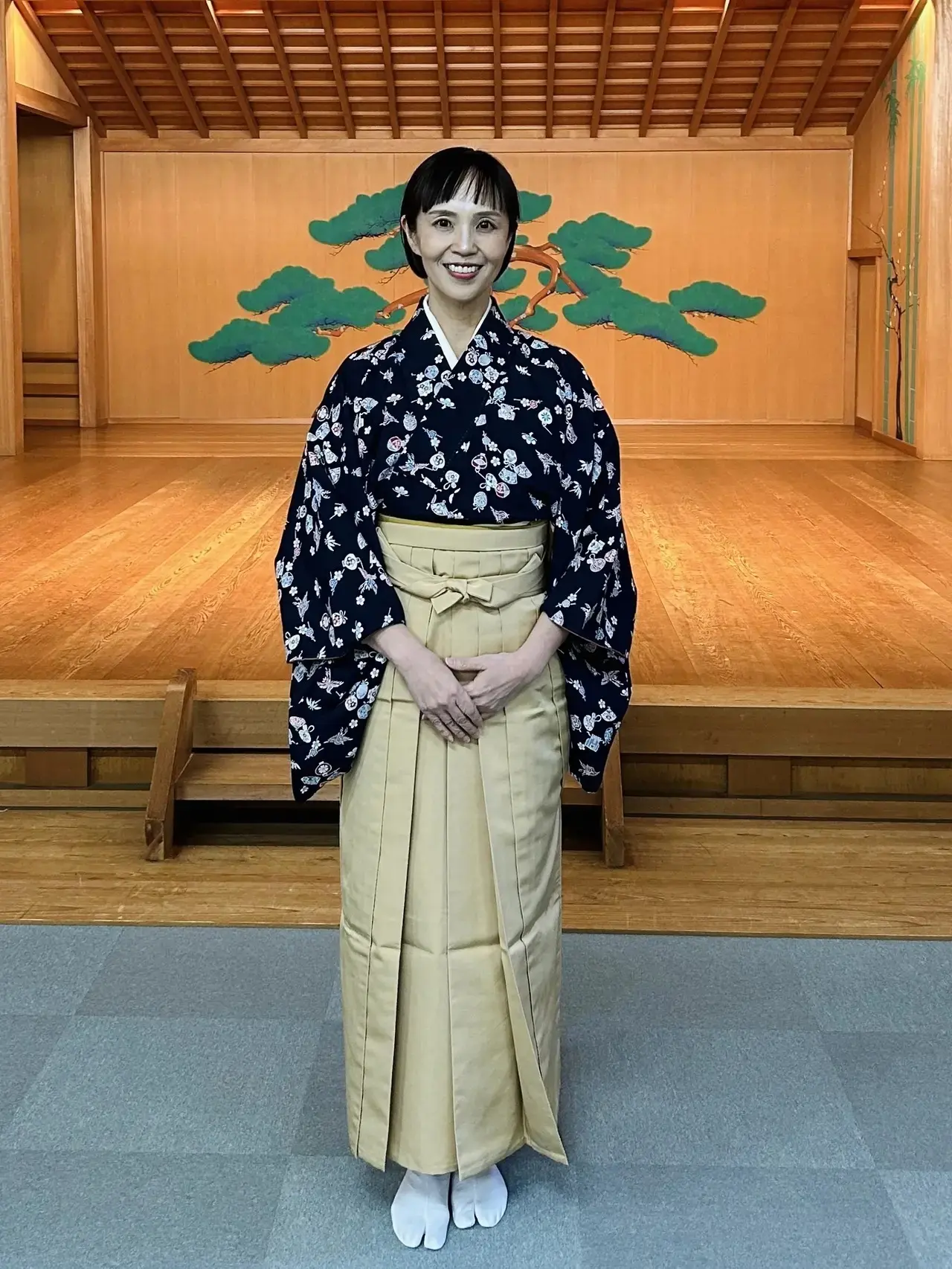 大人の学び　能を習っています　能を学んでいます①