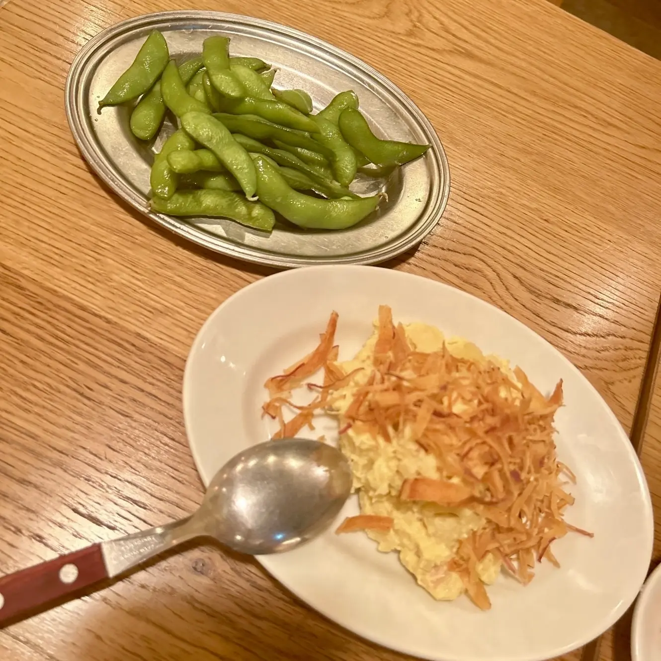 枝豆とポテトサラダ