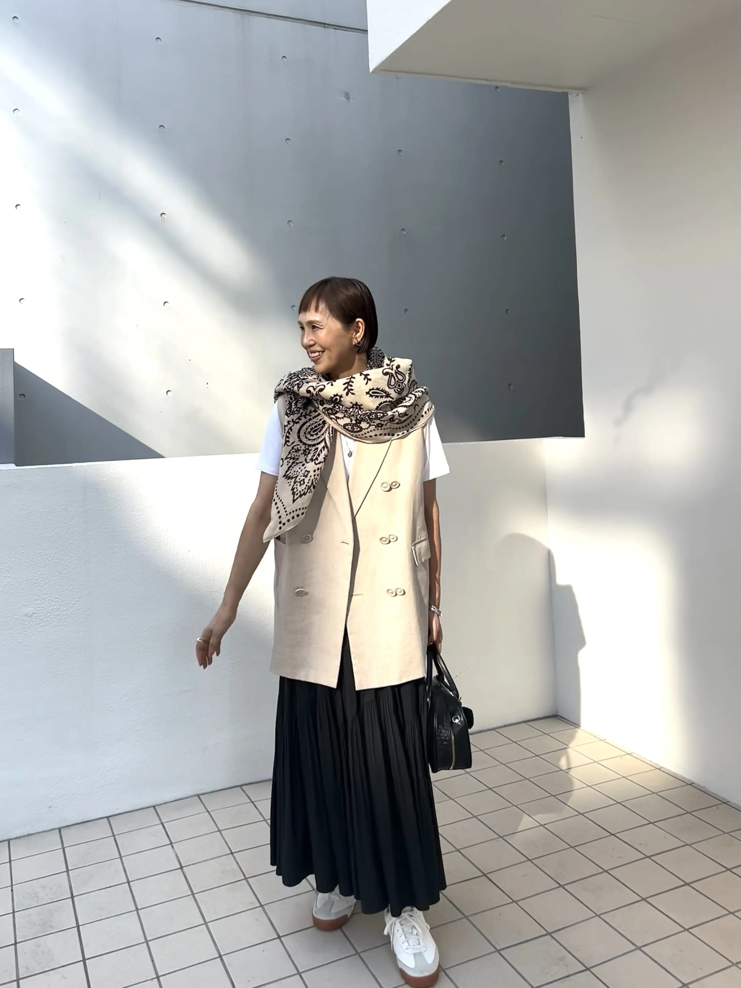 【manipuri×éclat シルク混スカーフ】_1_5