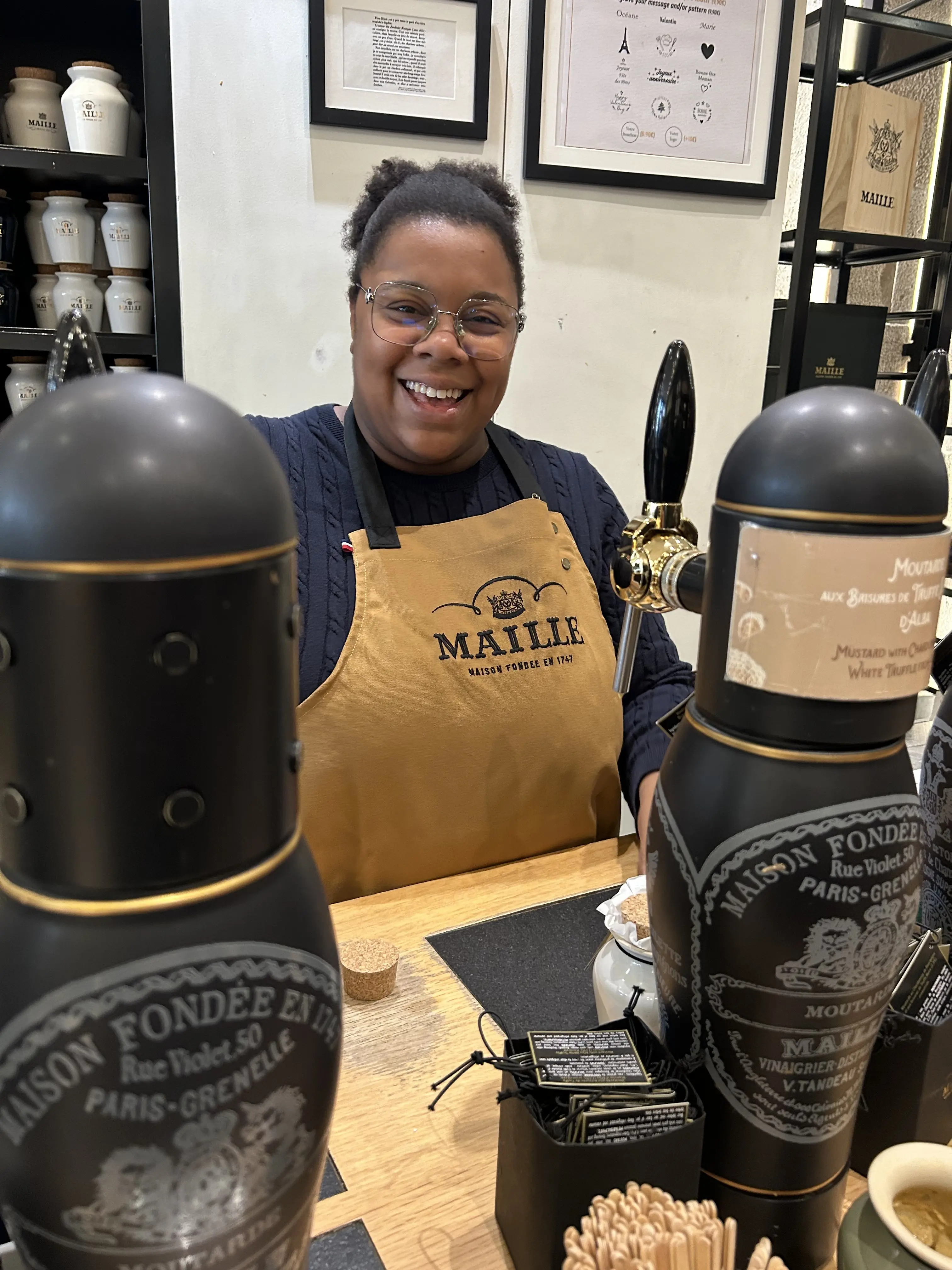 パリの老舗「MAILLE マイユ」 マスタード お土産