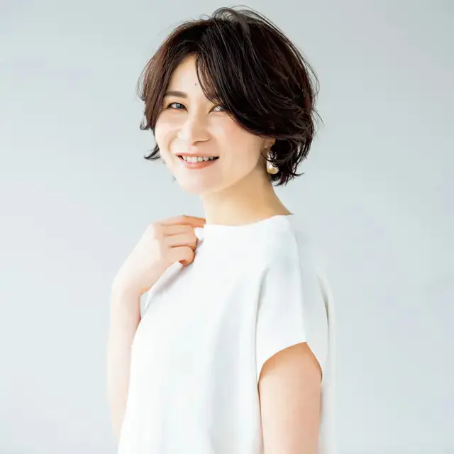 部分パーマでふんわり髪と動きを一挙両得