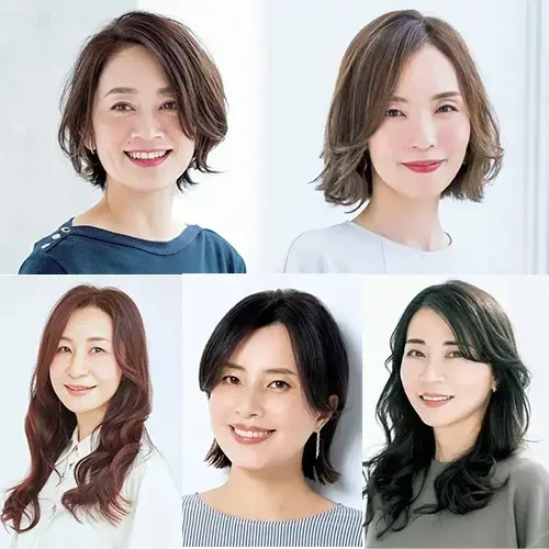 【50代に人気のヘアスタイル・髪型カタログ】おばさんぽくならずにー5歳が叶う！ショート・ボブ・ミディアム・ロング別