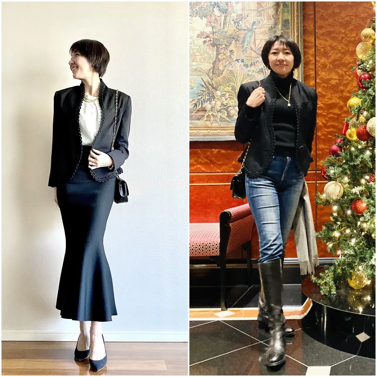 【大人の女性らしさ♡】DIOR バー ジャケット DiorのバージャケットでON / OFFスタイル | 華組 細谷奈弓の