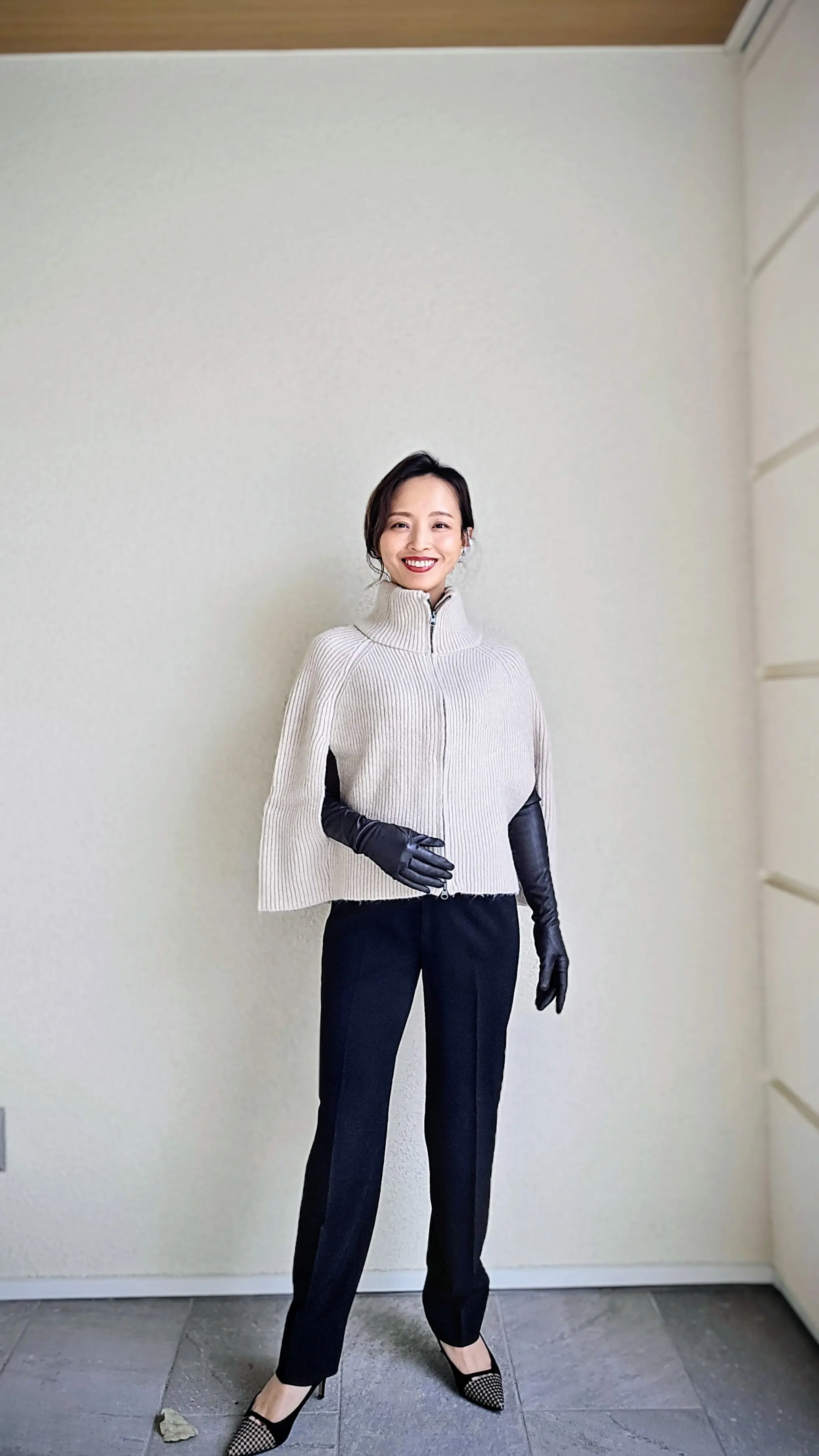 ZARAロンググローブで楽しむ　【冬のスタイリング】_1_4