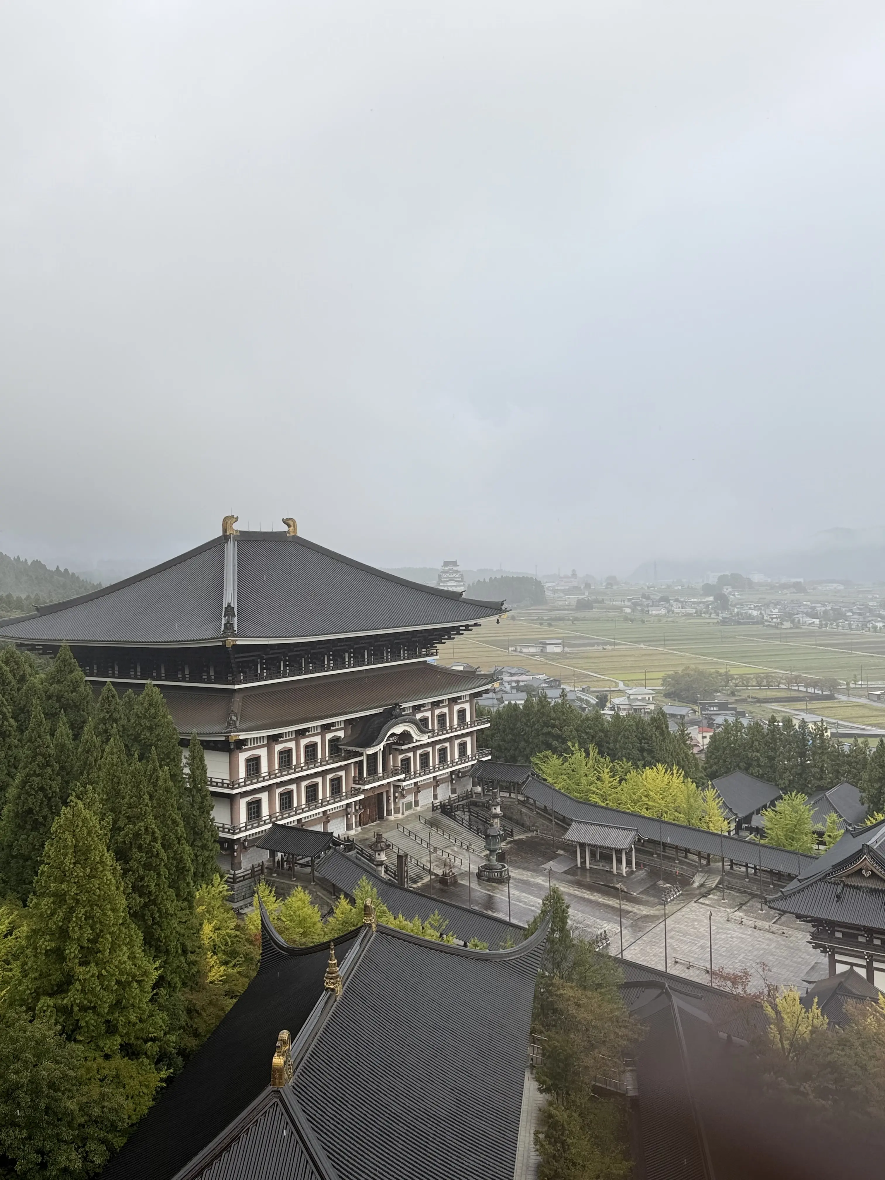 福井県　勝山市　大師山清大寺　越前大仏　五重の塔　福井観光　非日常スポット　観音様　大仏殿