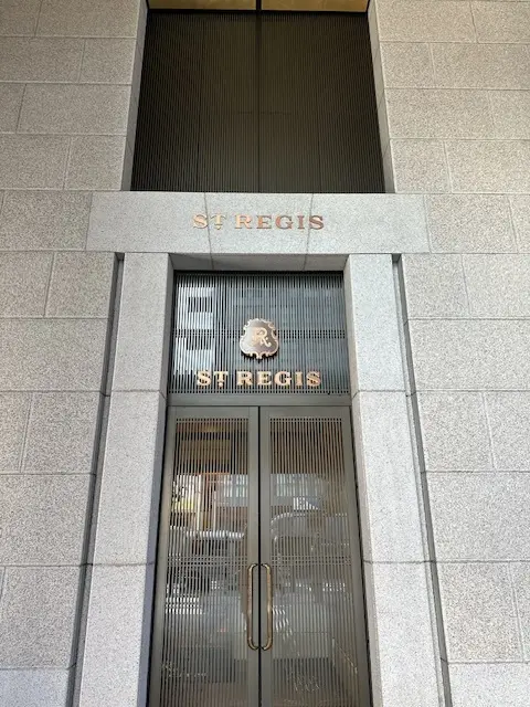 セントレジスホテル大阪