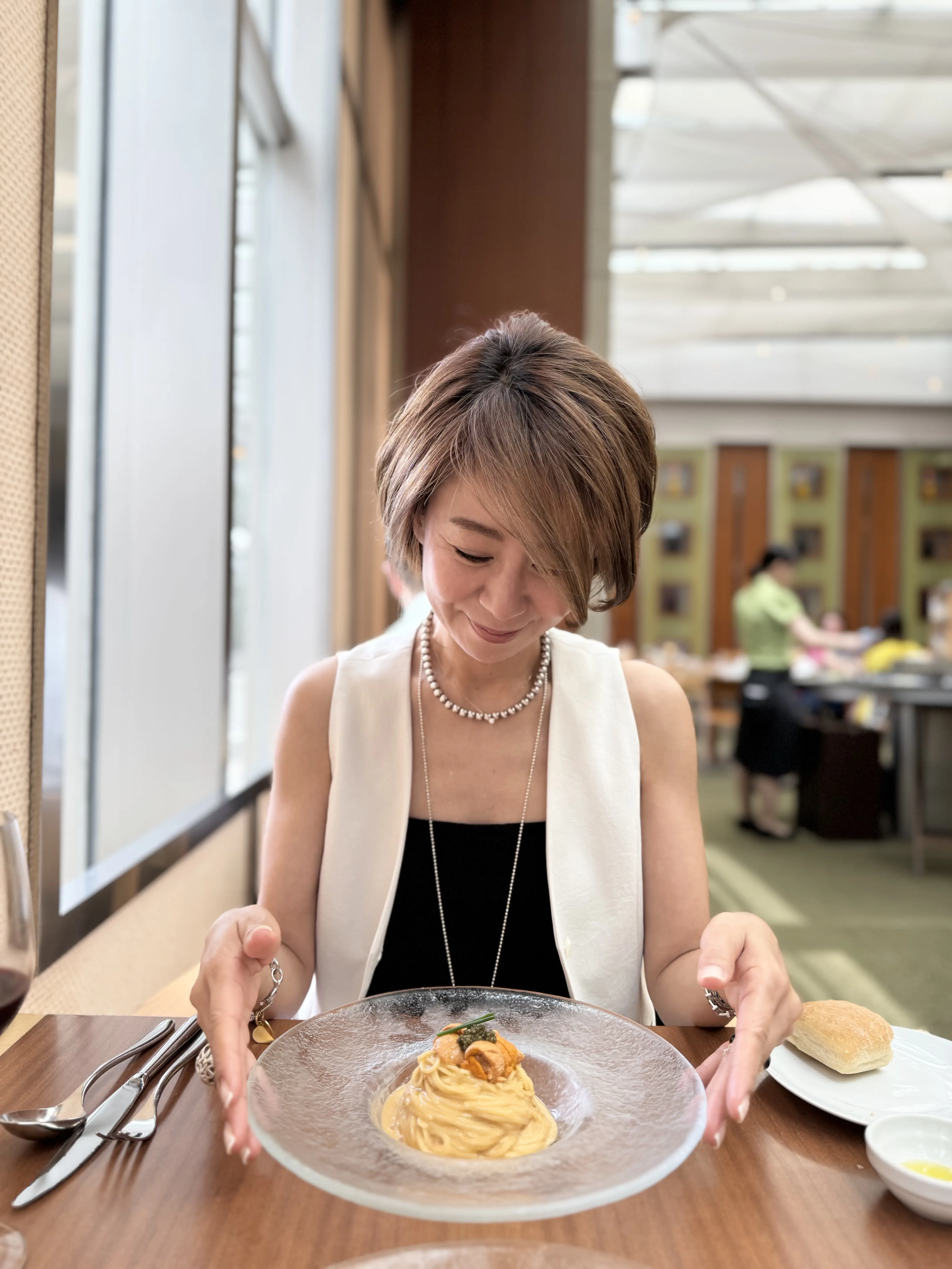 期間限定！絶品冷製ウニパスタを堪能♪_1_3