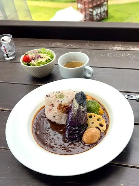広大な農園のカフェで美味しい鉢植え（パフェ）食べました！_1_5-1