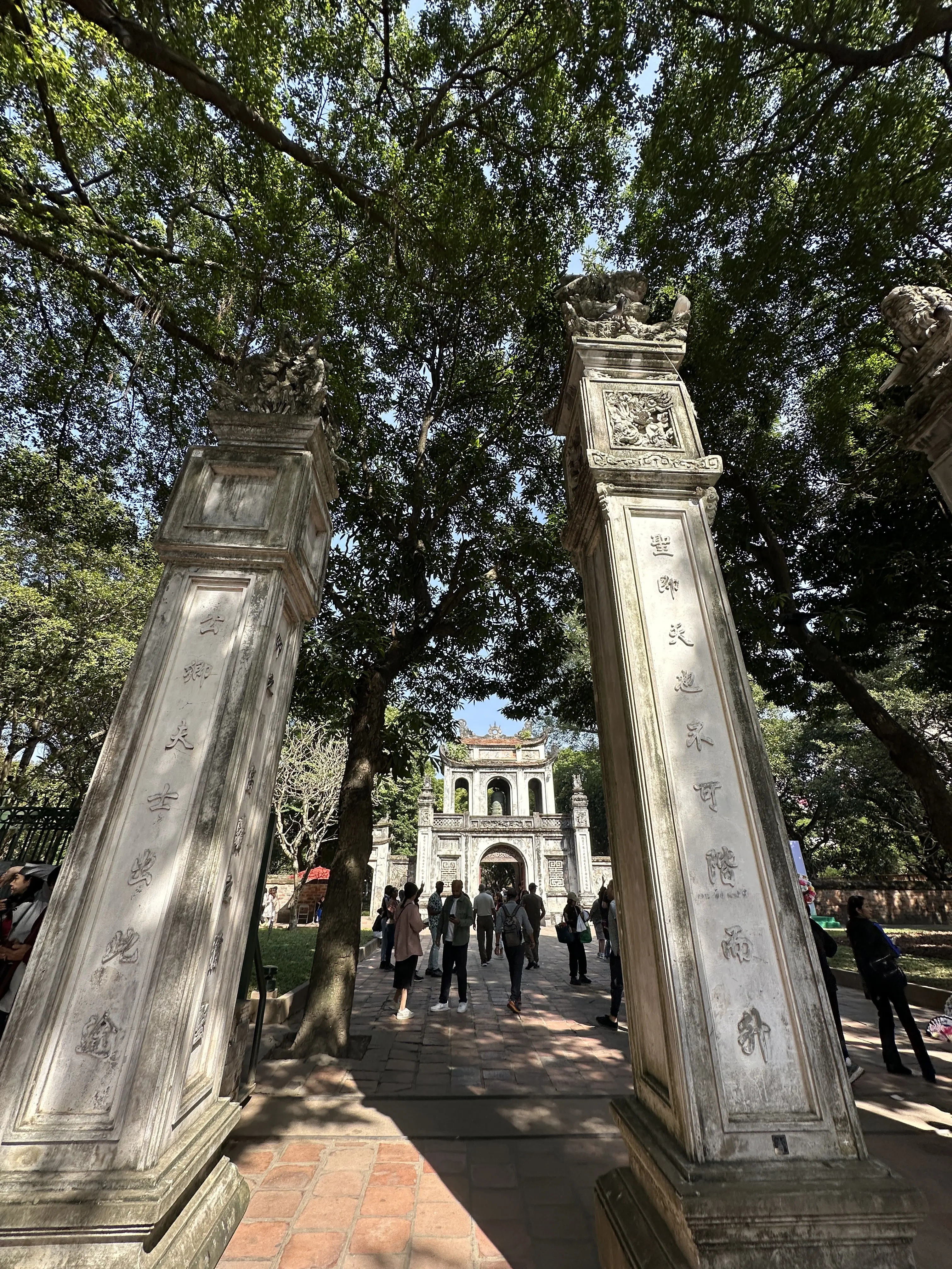 文廟　ベトナム　ハノイ　お札の絵柄