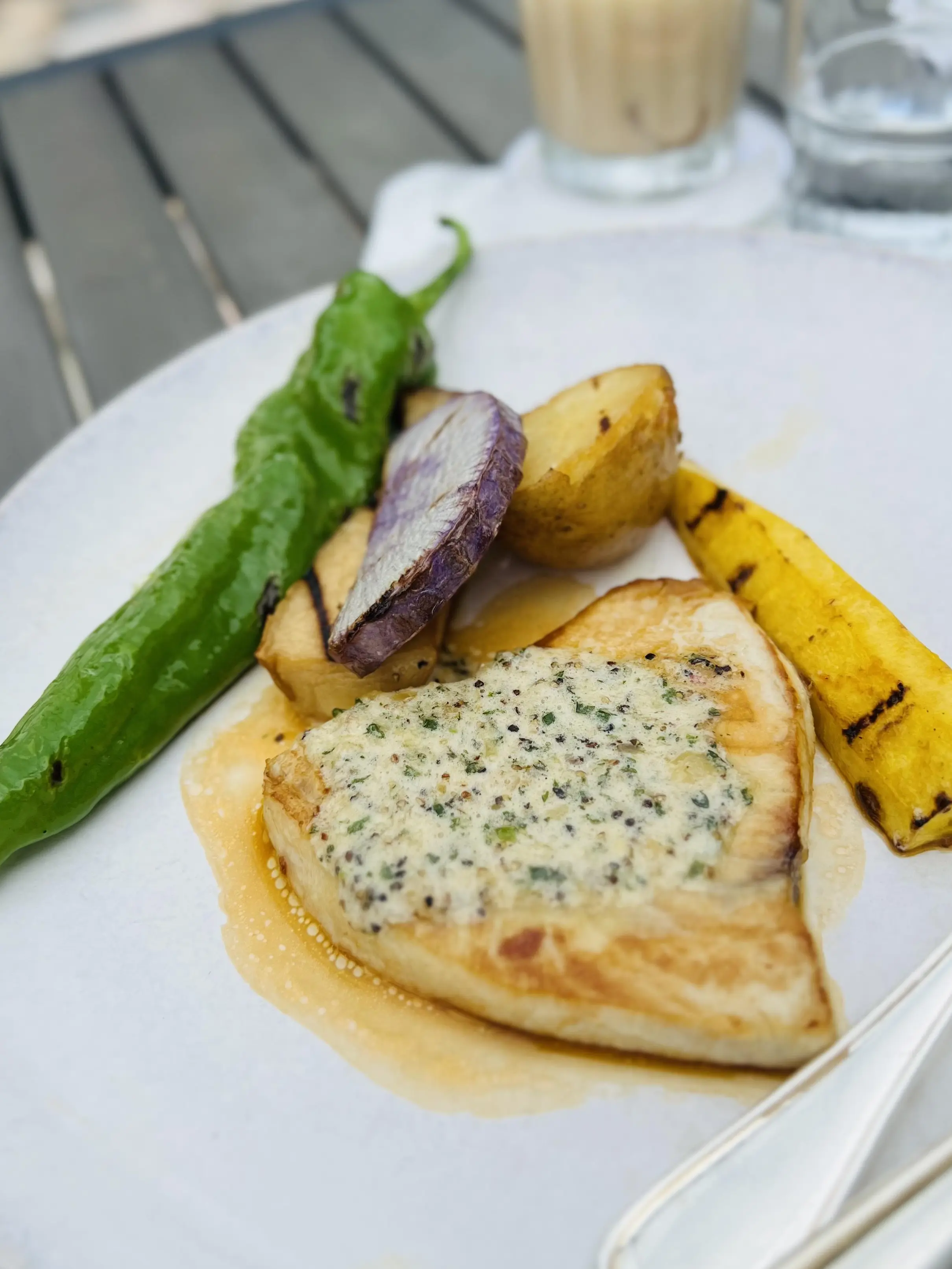 カジキマグロのソテー