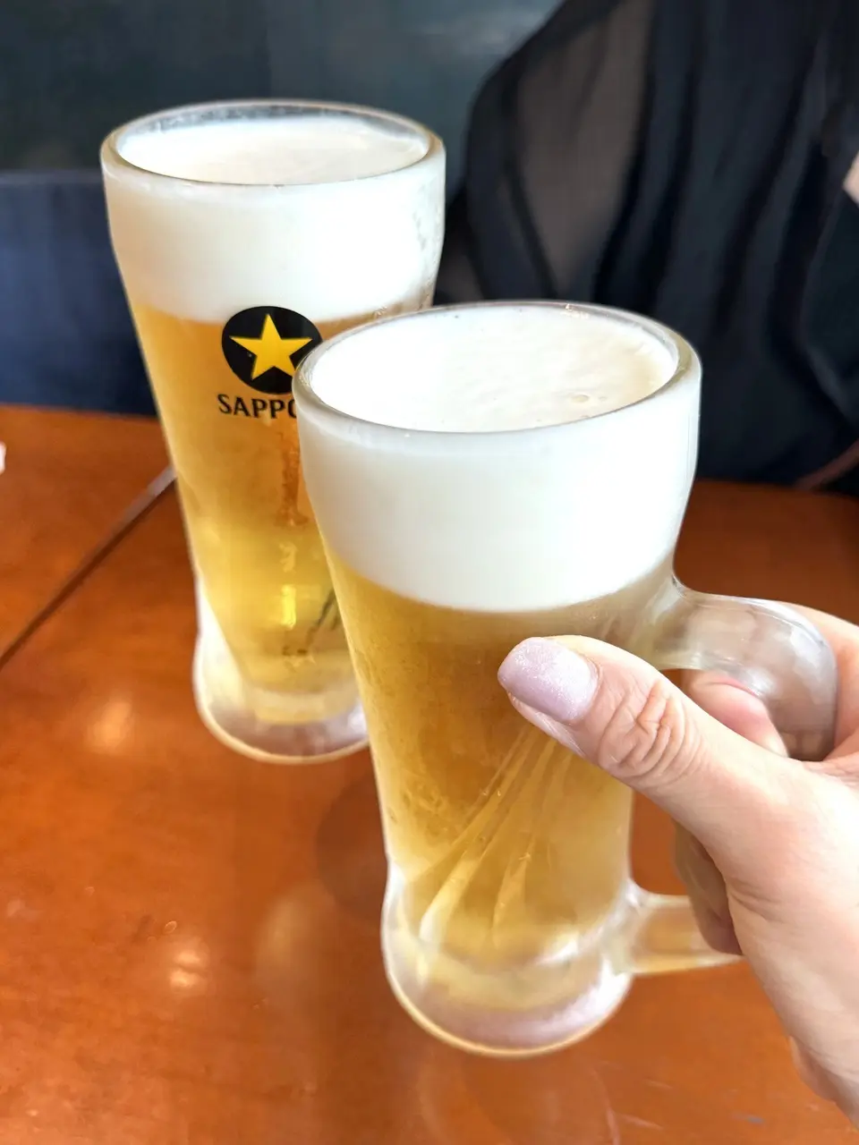 ブルーコーナーUC店で乾杯