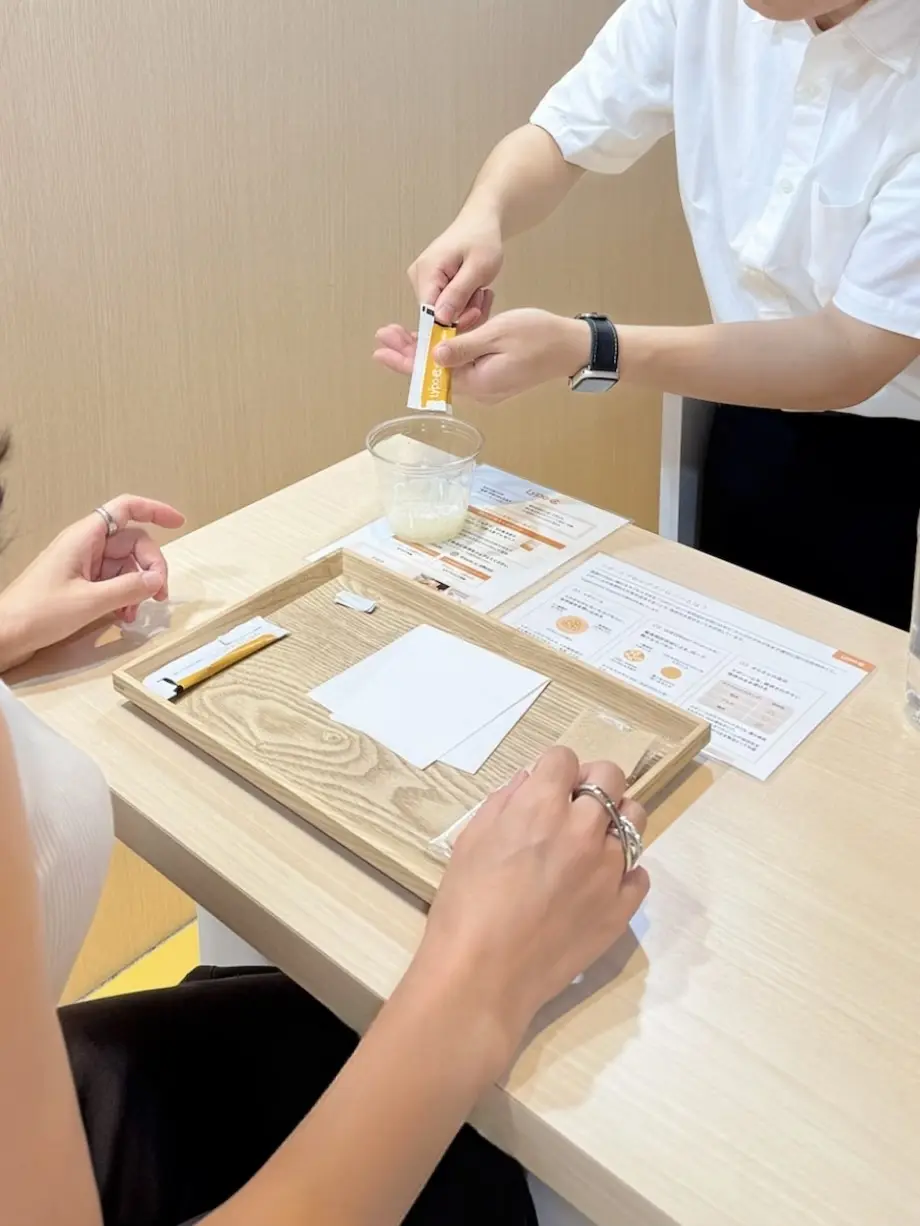 リポソーム　　リポソーム体験　Lypo -C  エクラ　コラボイベント　東京ミッドタウン日比谷