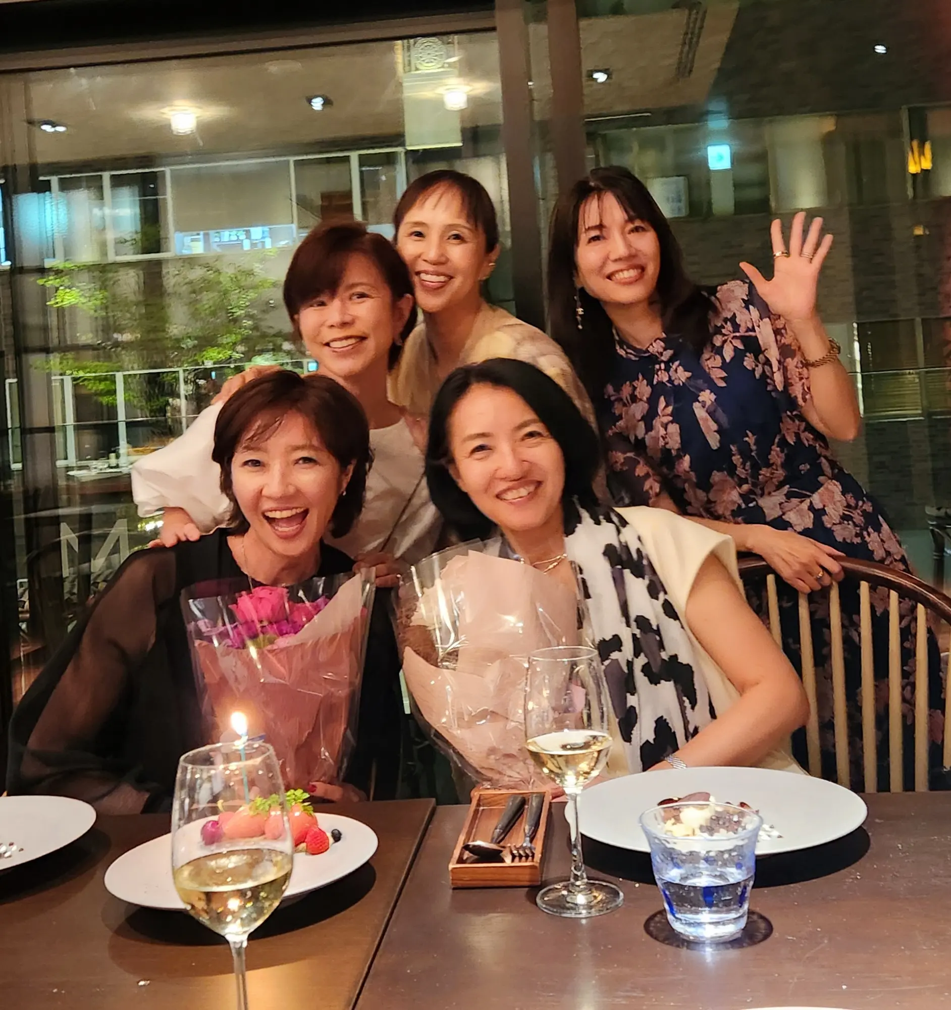 銀座のホテルレストランでお誕生日のお祝いディナー_1_19
