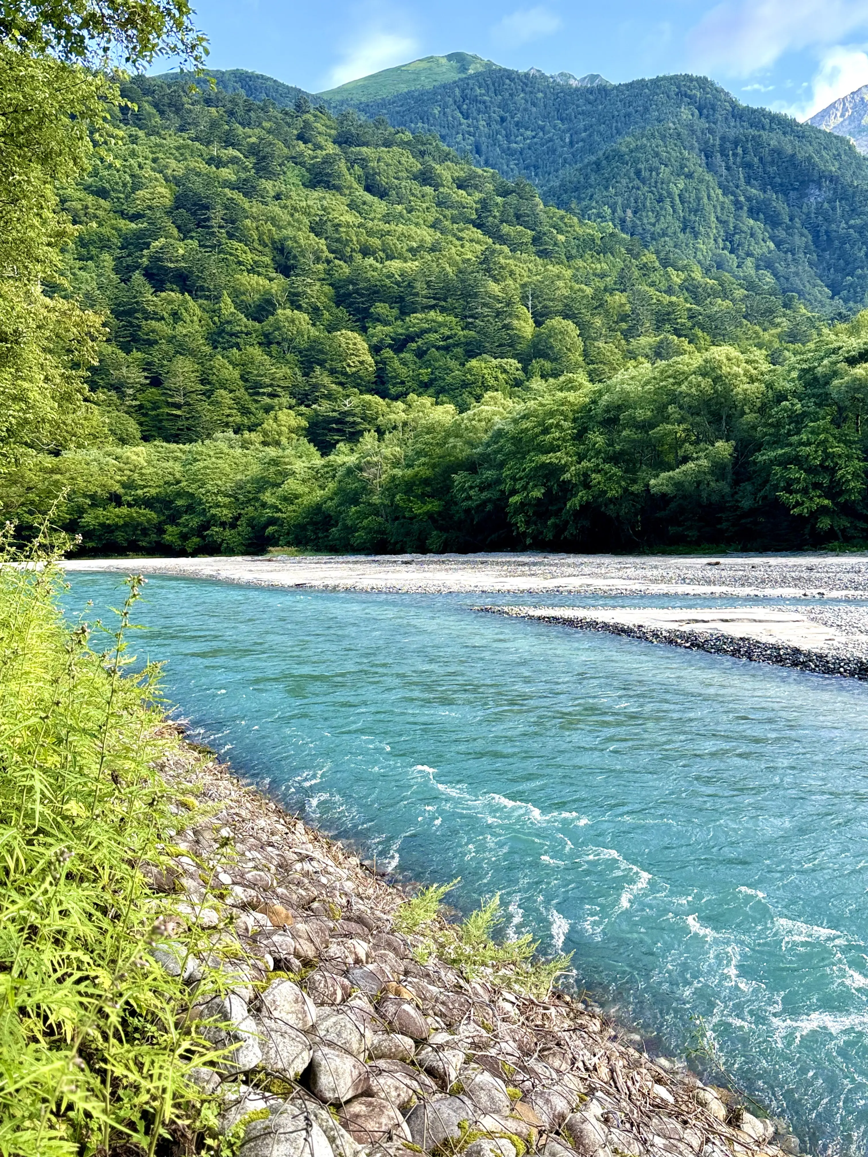 上高地　大正池　河童橋　湿地帯　明神池　イワナ料理　トレッキング　登山　穂高連峰　UGG