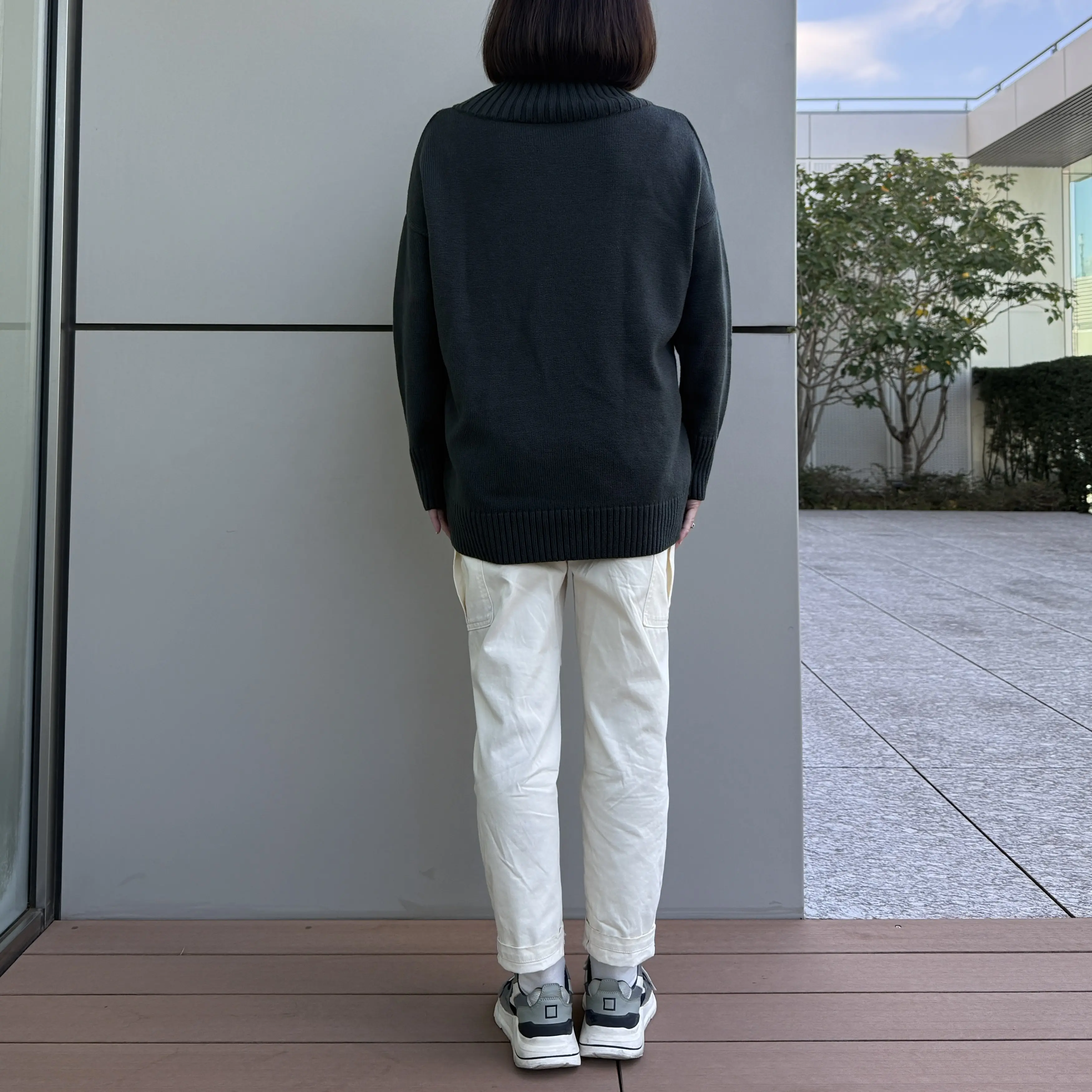 E by éclat　ボトルネックニット ￥17,600