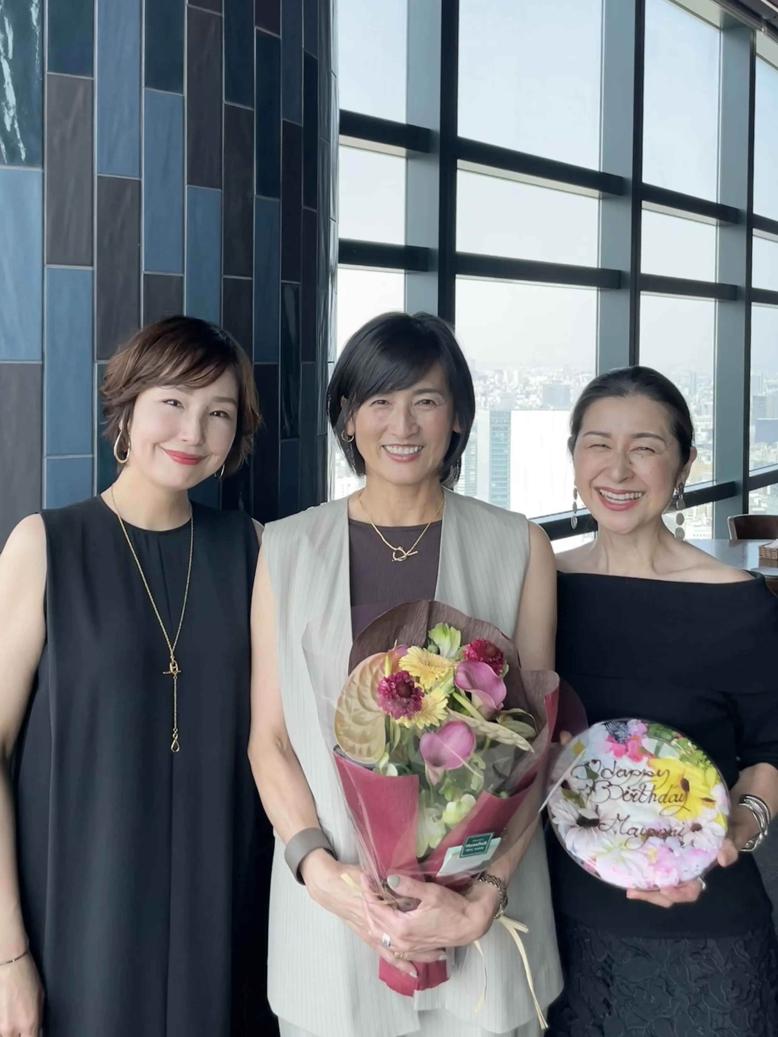 Prime42 steakhouse &amp; sky barでの記念写真