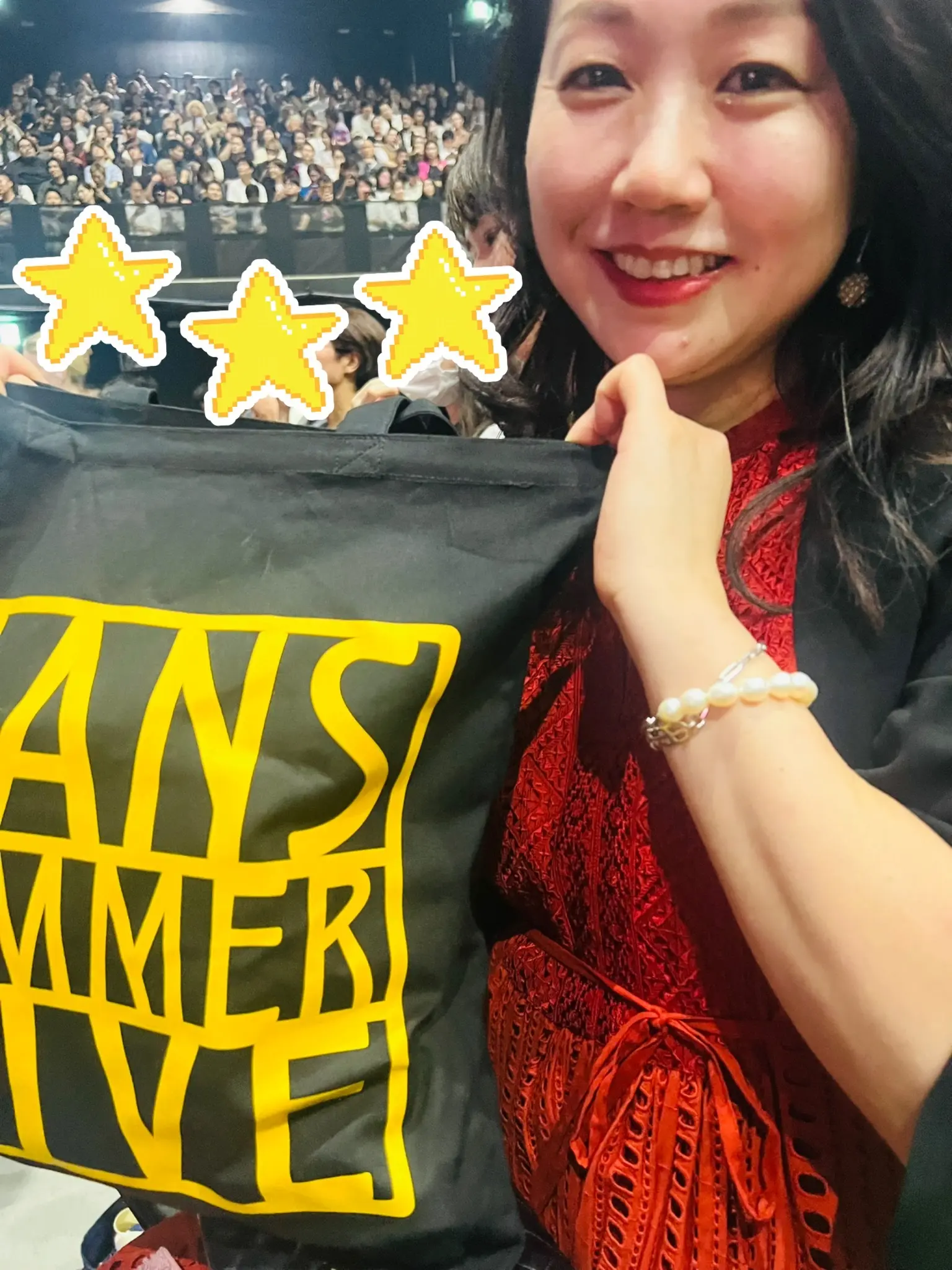 Live会場ではBagもゲット!