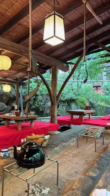風情ある座席