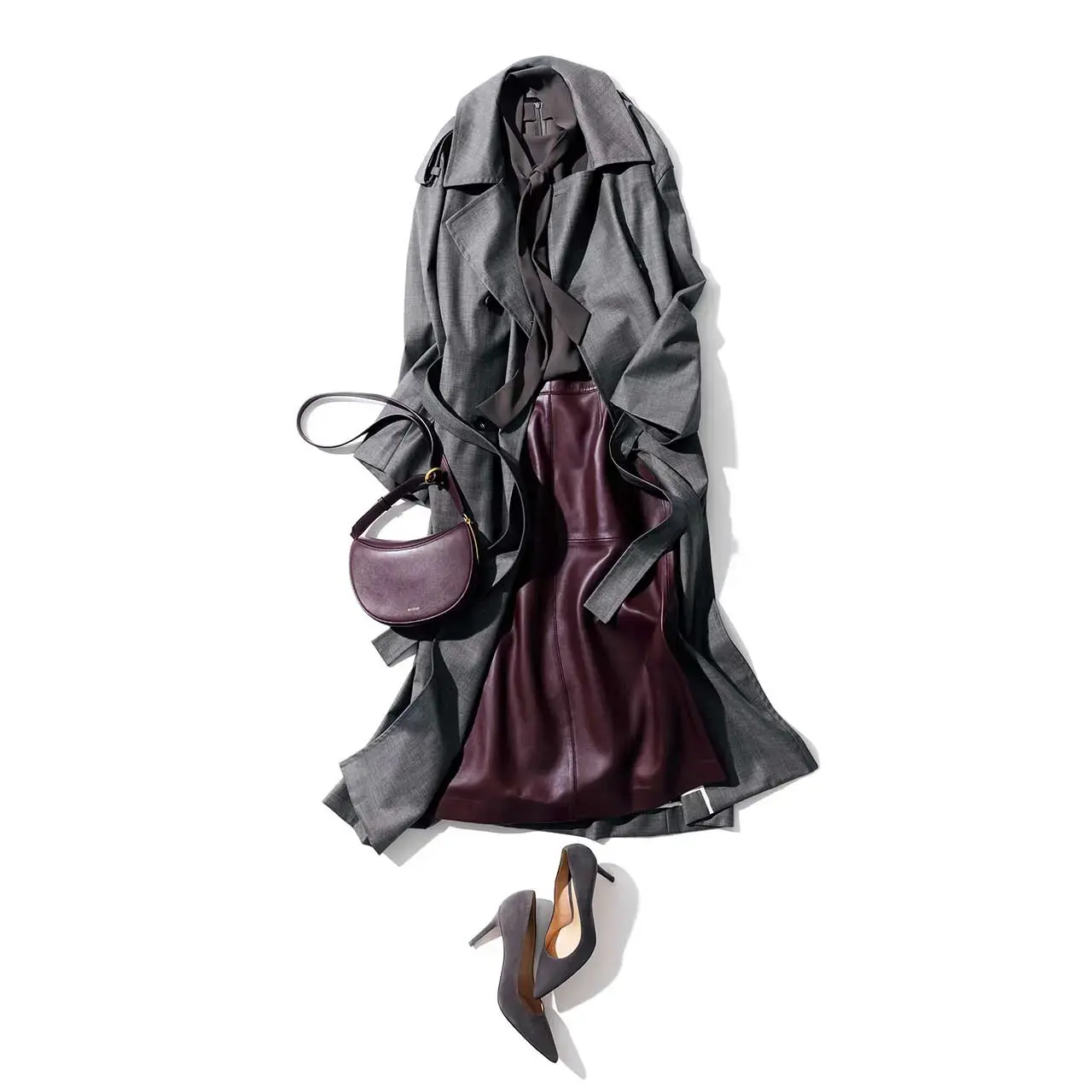 【ドラマティックなスカートコーデ5選】冬の街で思わず目がいく、華やかな気配。モダンな華やぎを描いて